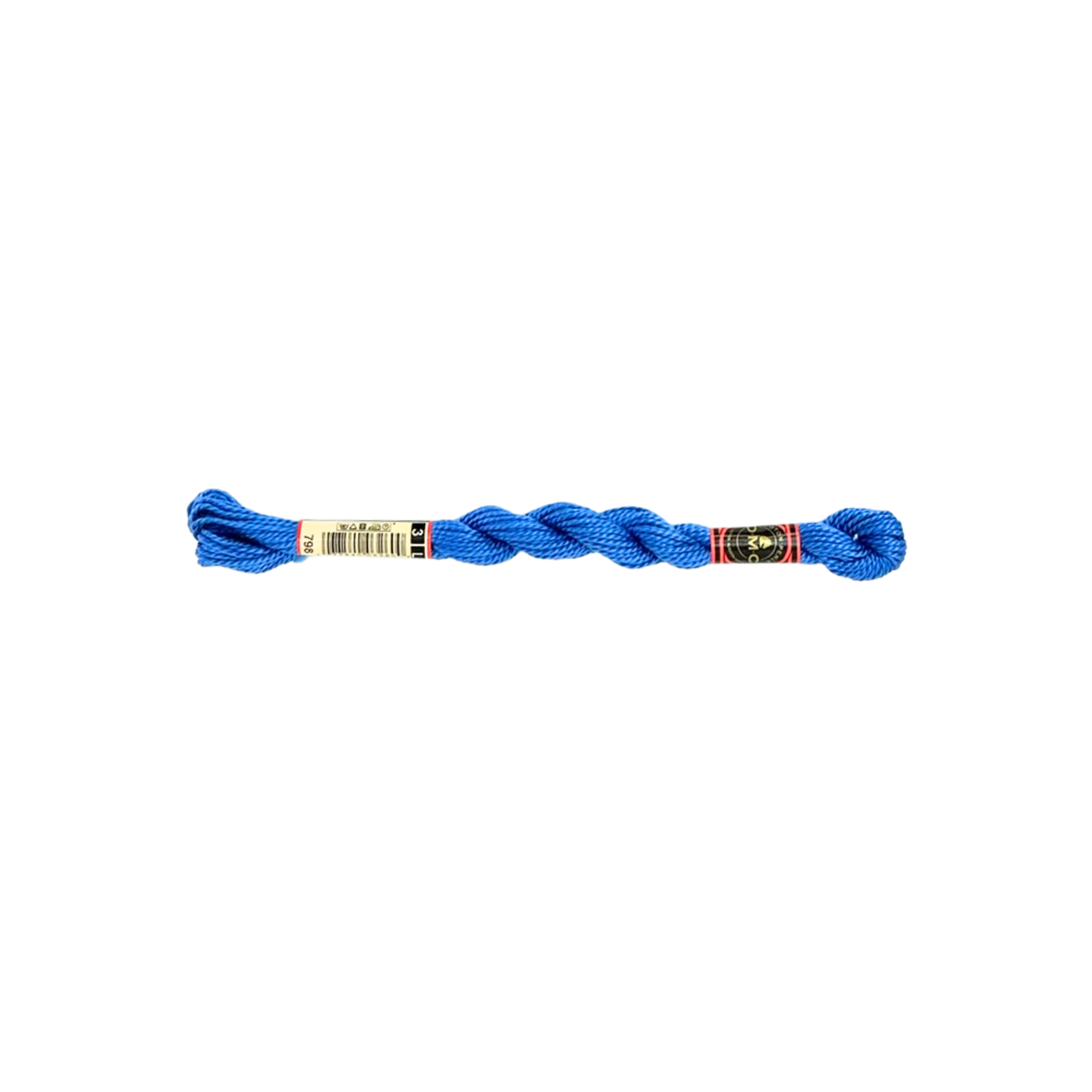 DMC 3 Pearl Cotton - Cobalt Blue #798