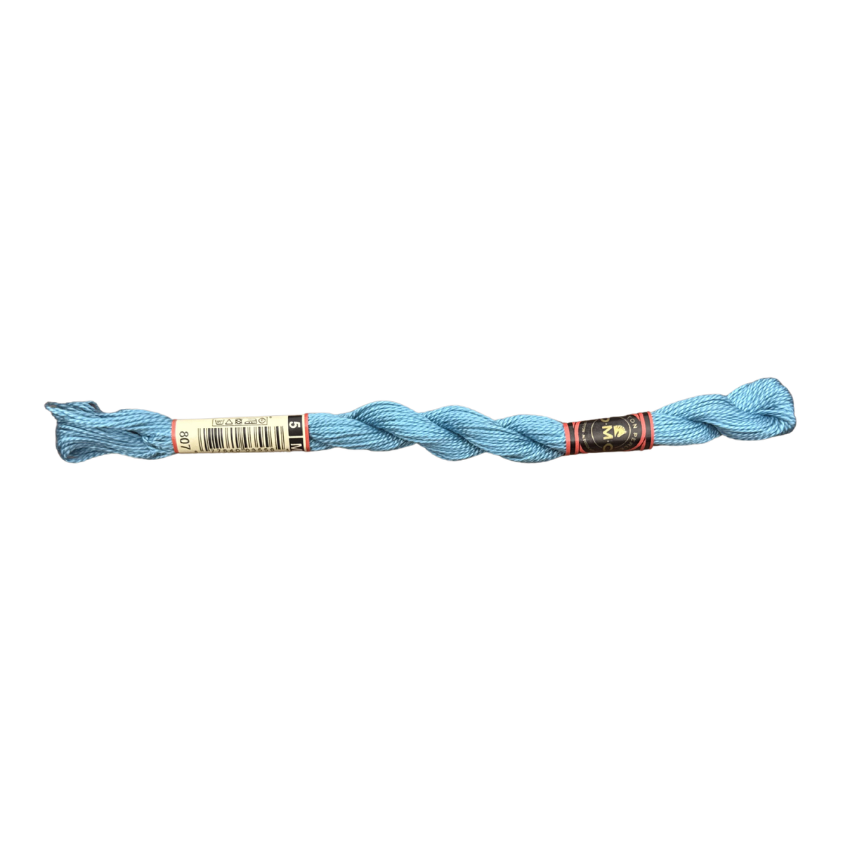DMC 5 Pearl Cotton - Turquoise Tide #807