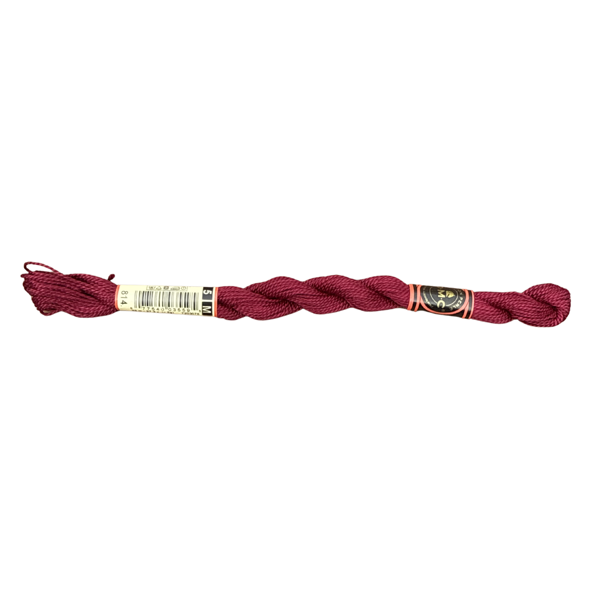 DMC 5 Pearl Cotton - Vin Rouge #814