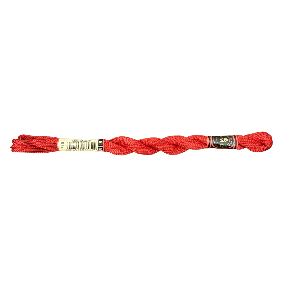 DMC 5 Pearl Cotton - Japanese Red #817