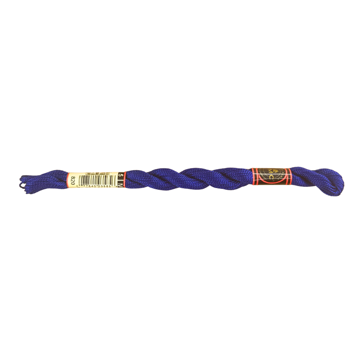 DMC 5 Pearl Cotton - Royal Blue #820
