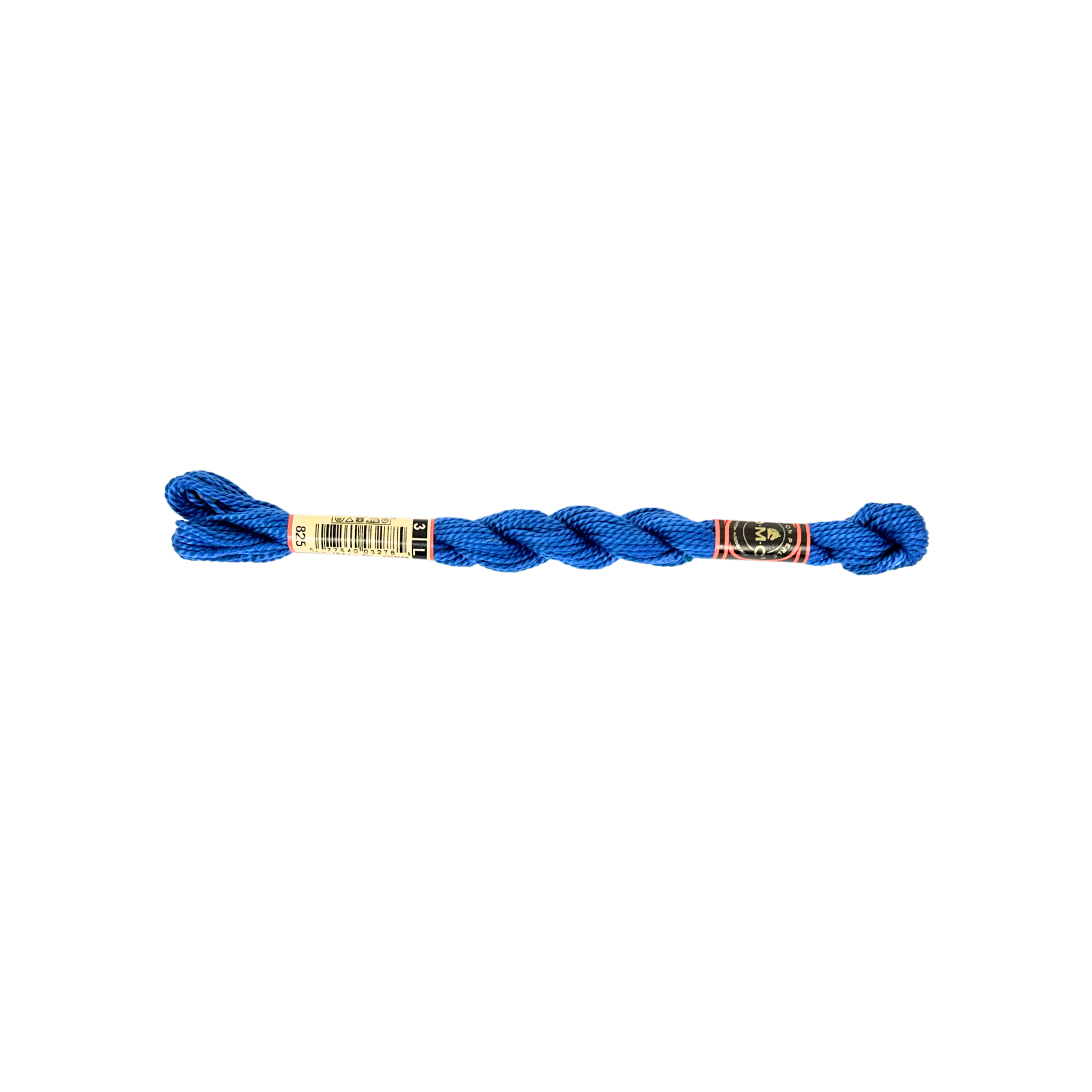 DMC 3 Pearl Cotton - Metallic Gentian Blue #825