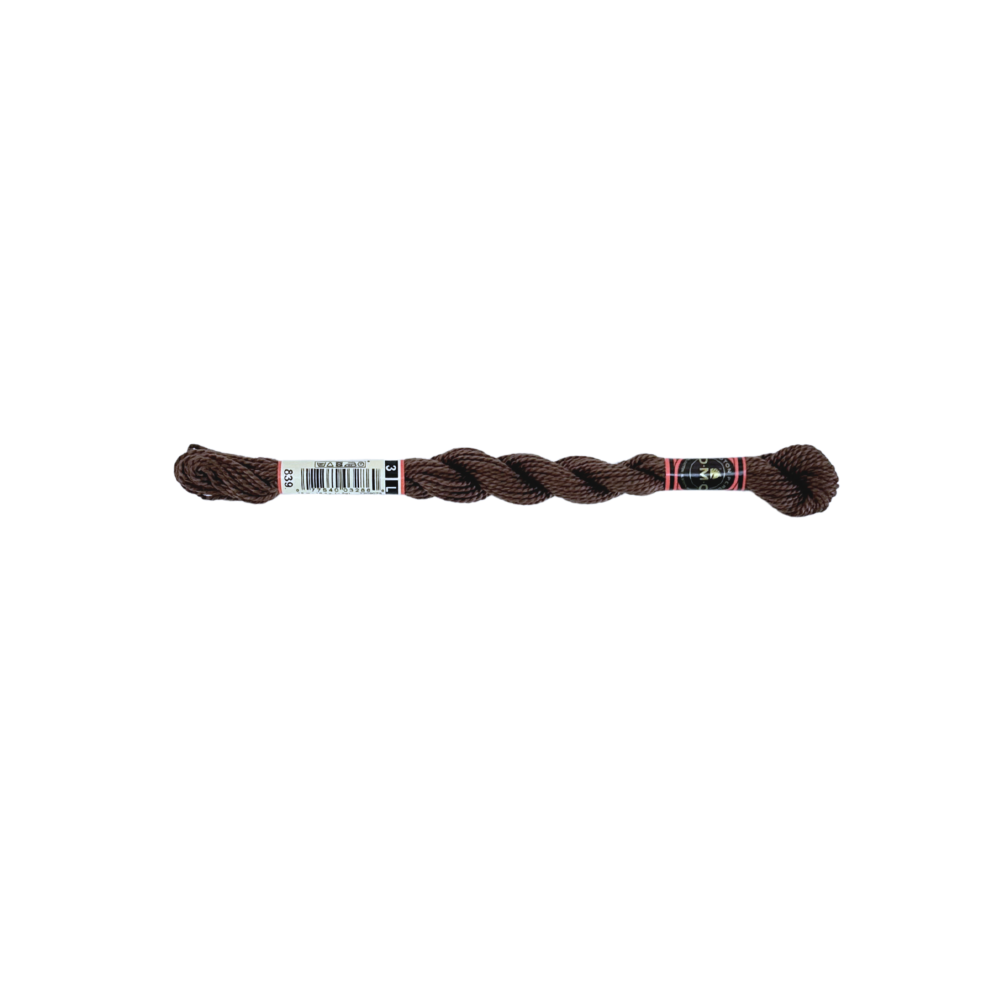 DMC 3 Pearl Cotton - Root Brown #839