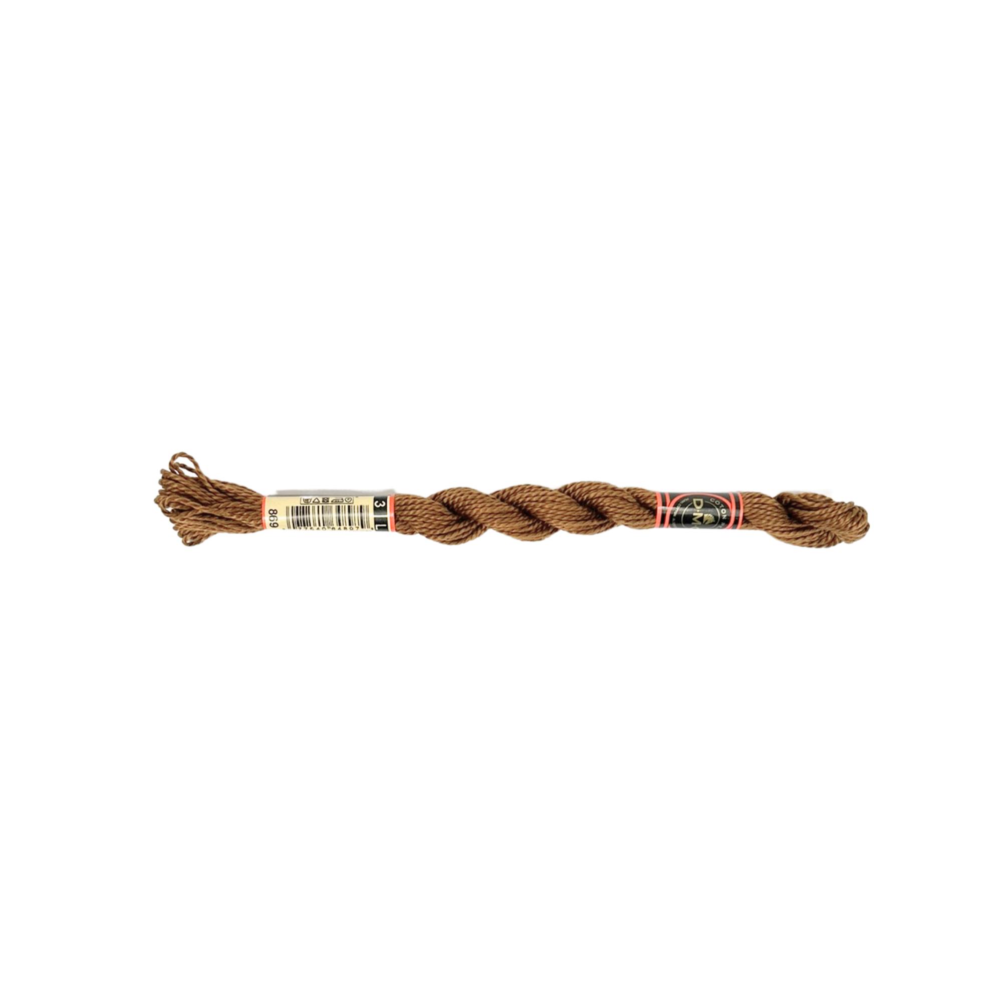 DMC 3 Pearl Cotton - Coffee #869