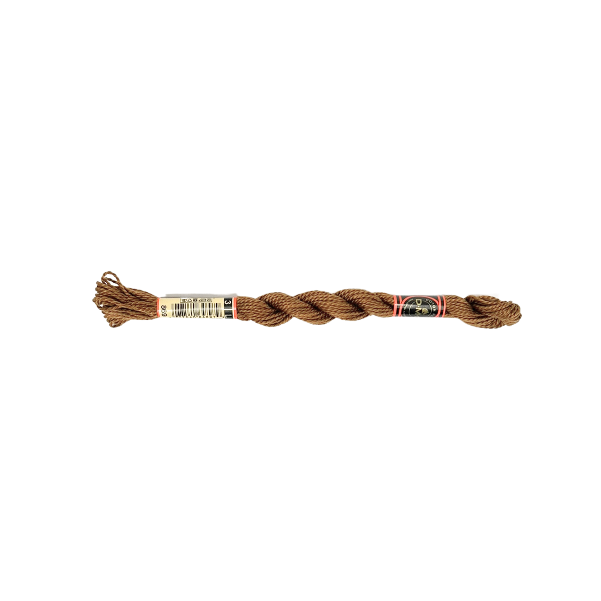 DMC 3 Pearl Cotton - Coffee #869