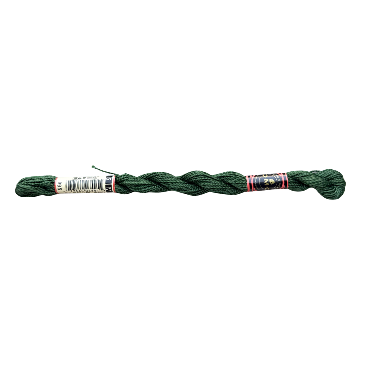 DMC 5 Pearl Cotton - Bottle Green #895