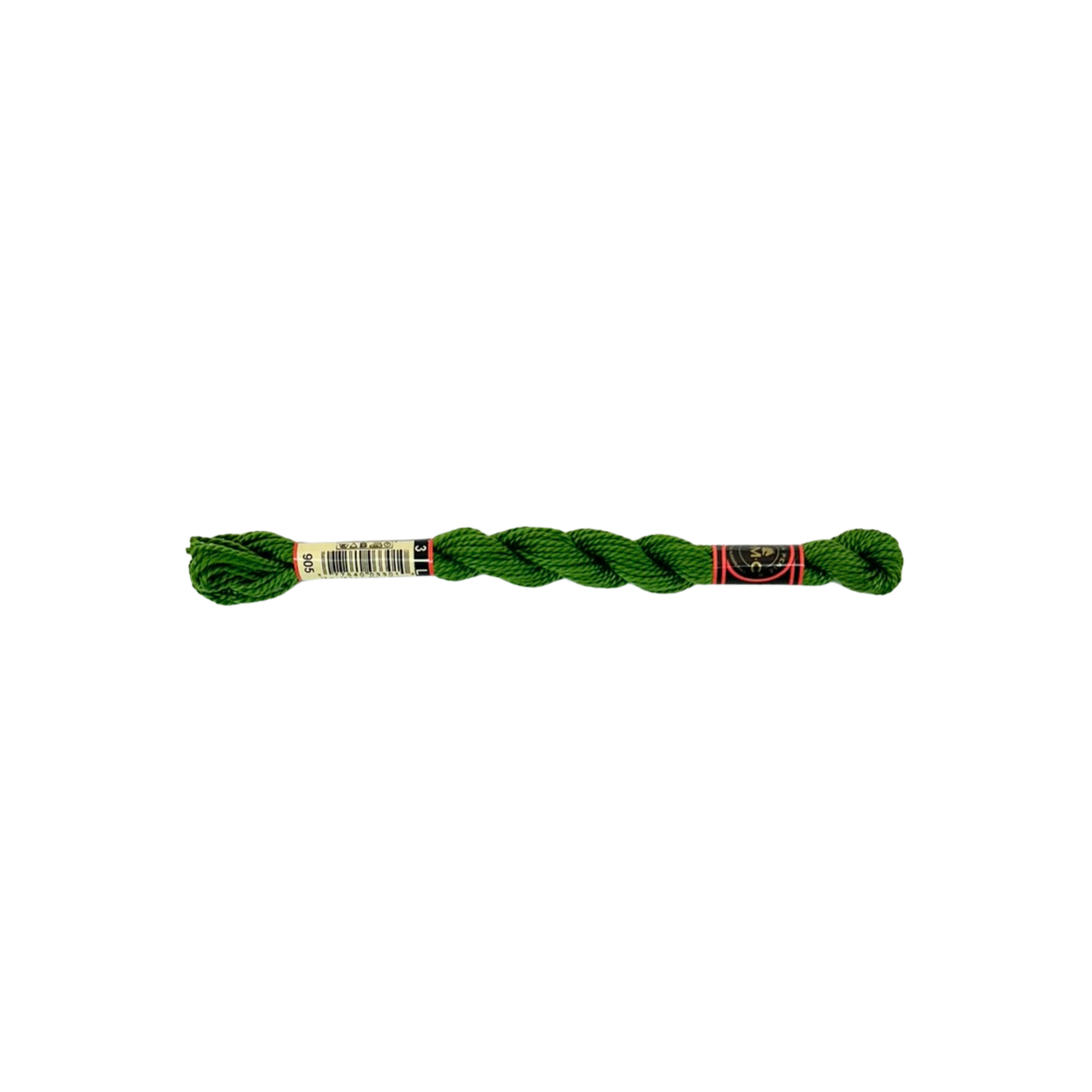 DMC 3 Pearl Cotton - Budgie Green #905