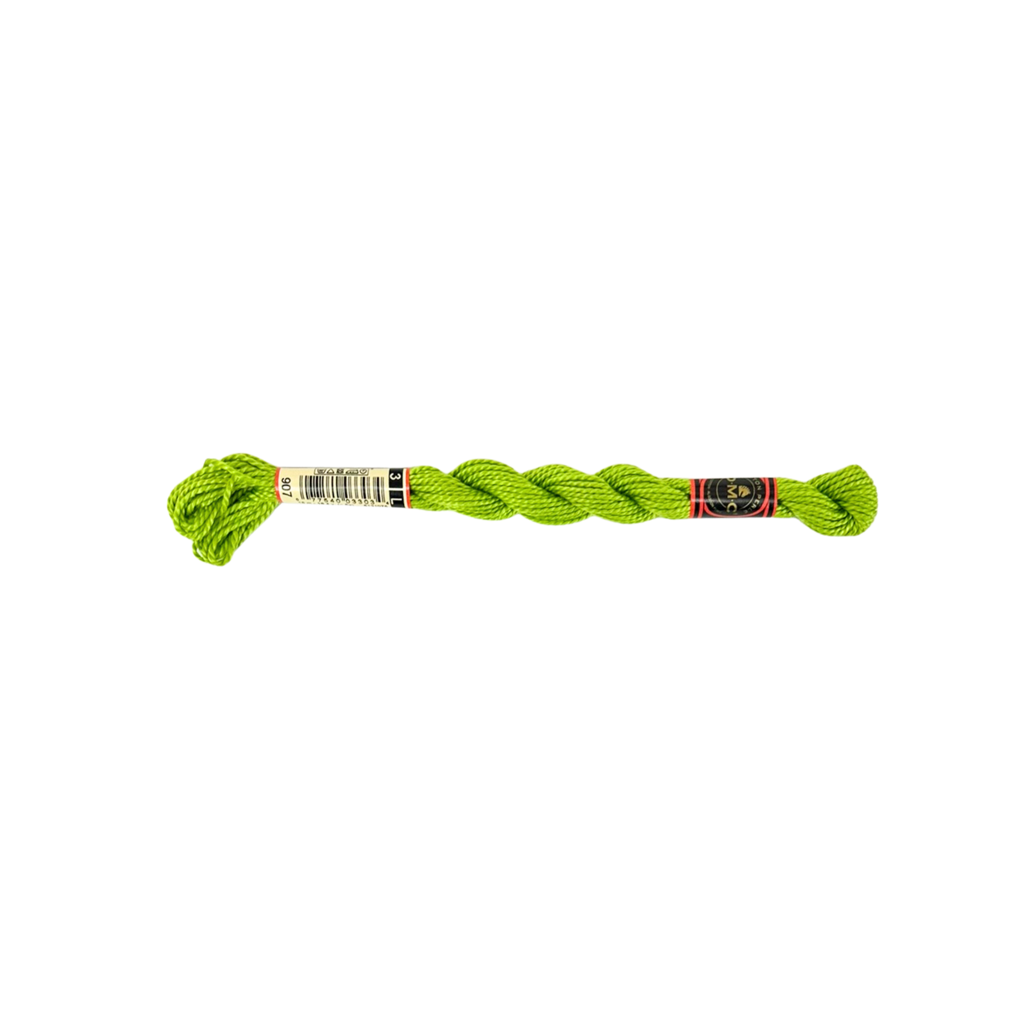 DMC 3 Pearl Cotton - Granny Smith #907
