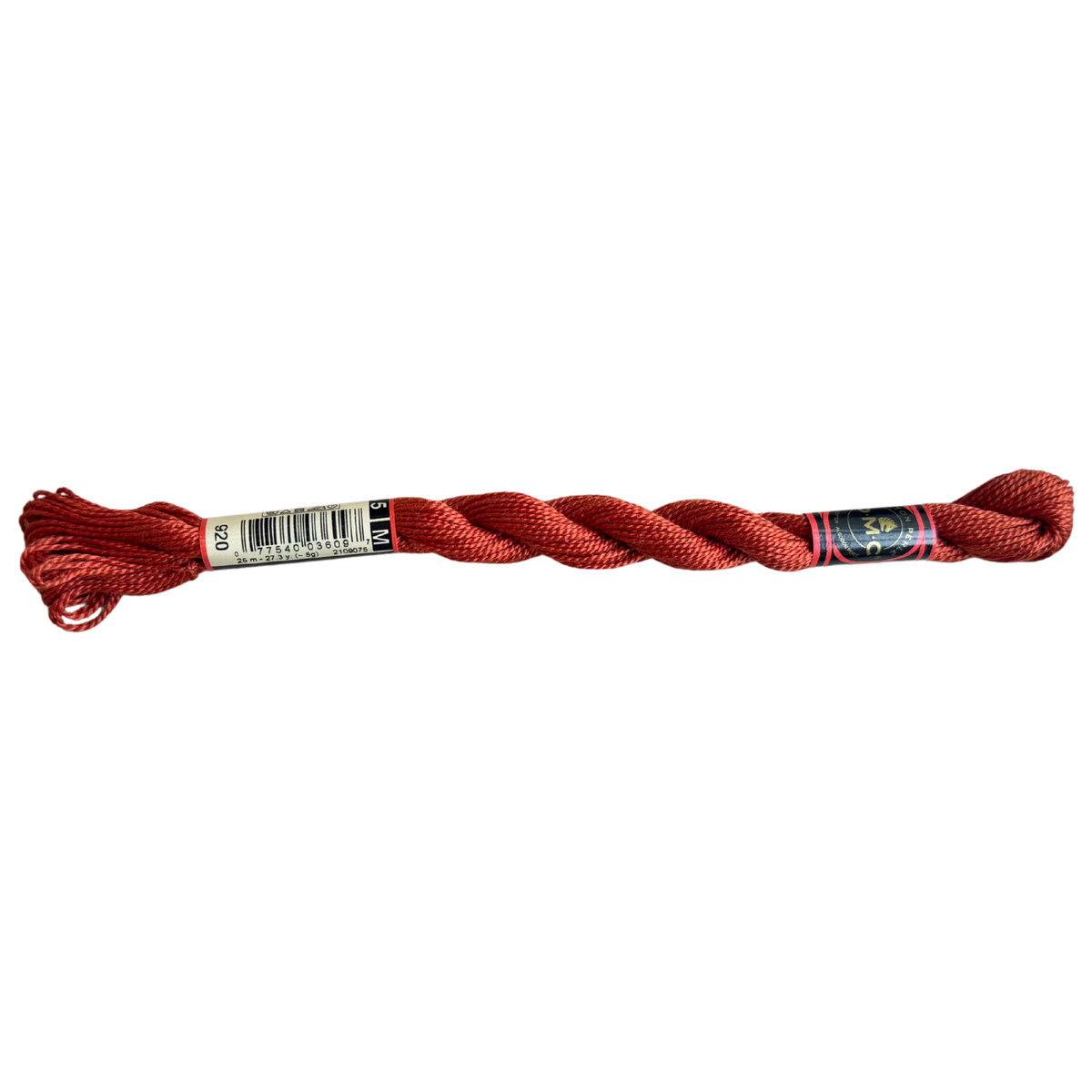 DMC 5 Pearl Cotton - Sienna Ochre #920