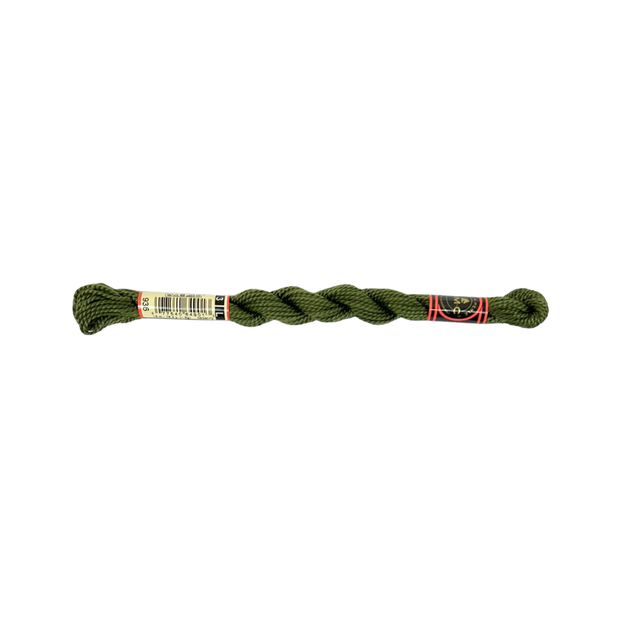 DMC 3 Pearl Cotton - Oak Moss #936
