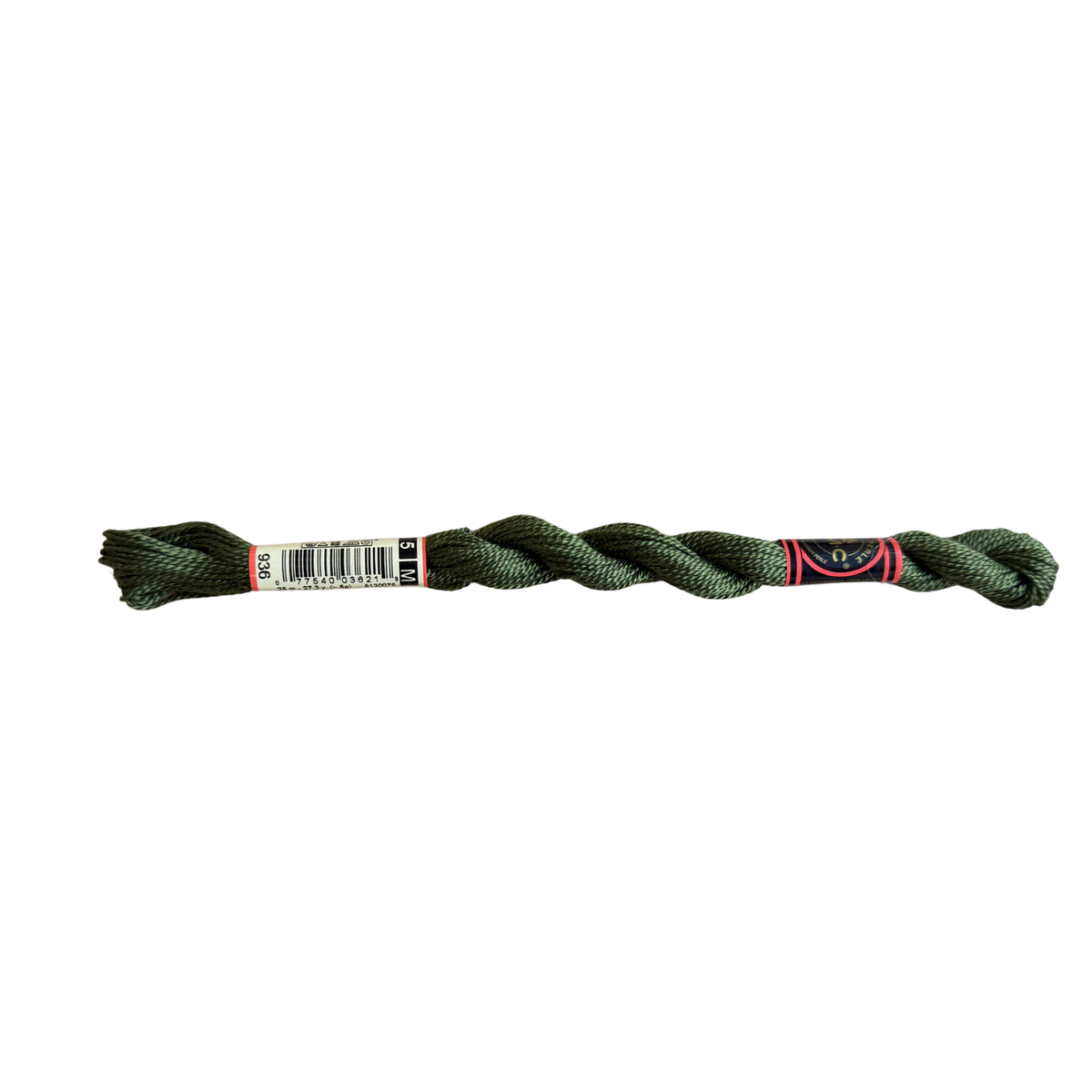 DMC 5 Pearl Cotton - Oak Moss #936