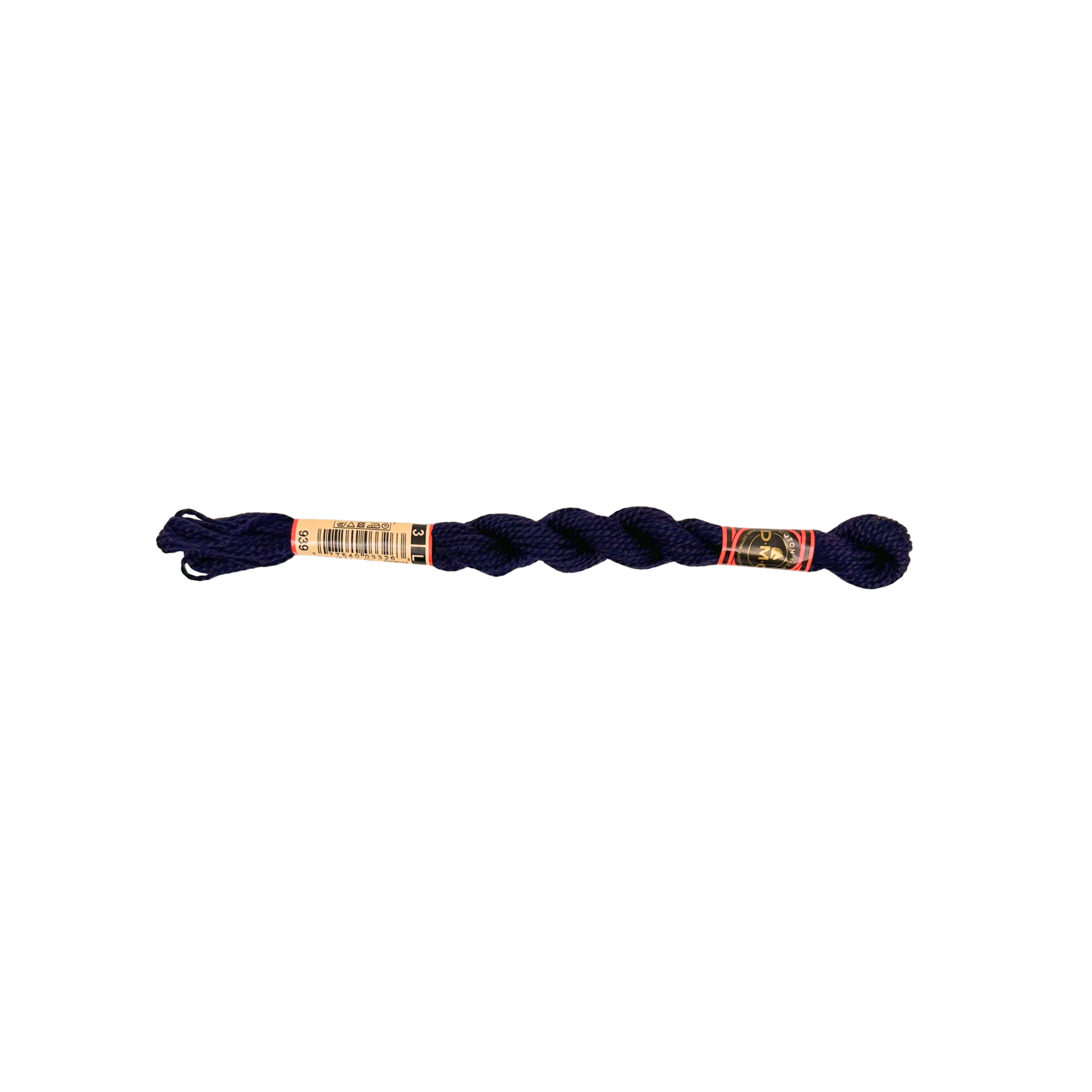 DMC 3 Pearl Cotton - Elderberry Blue #939
