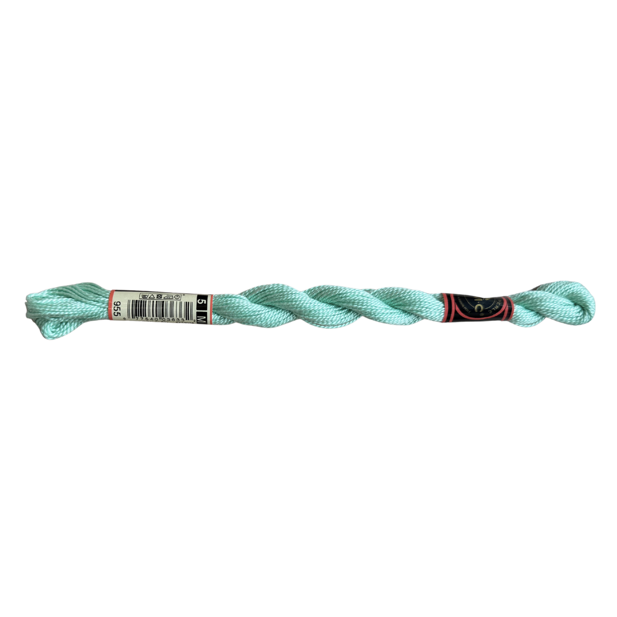 DMC 5 Pearl Cotton - Light Nile Green #955