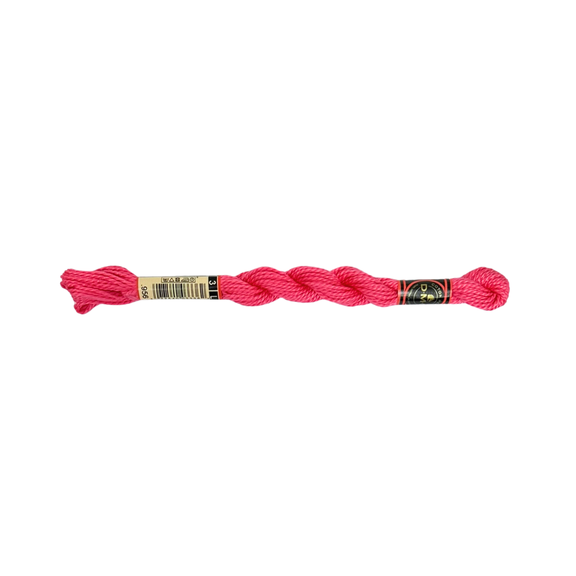 DMC 3 Pearl Cotton - Hot Pink #956