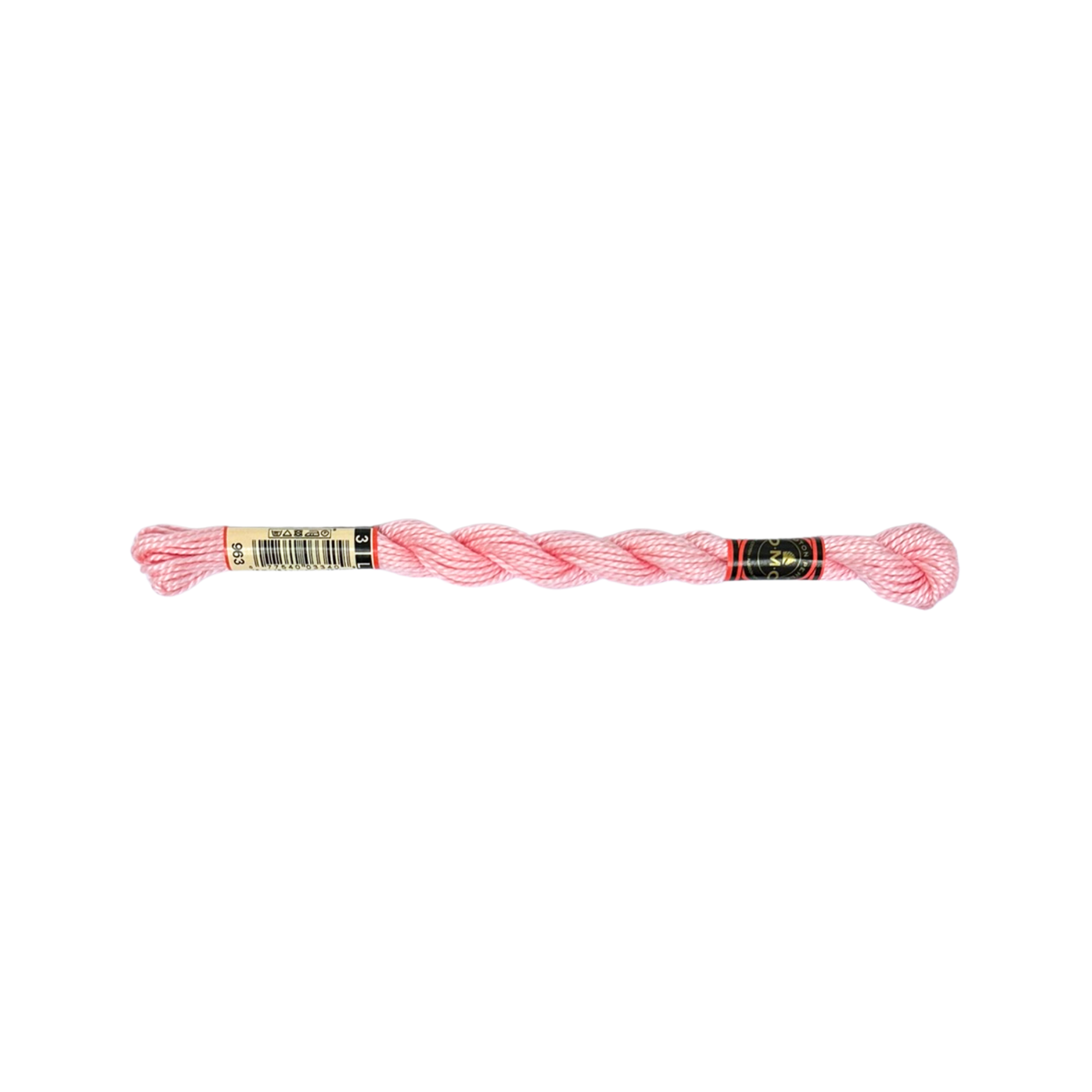 DMC 3 Pearl Cotton - Candy Pink #963