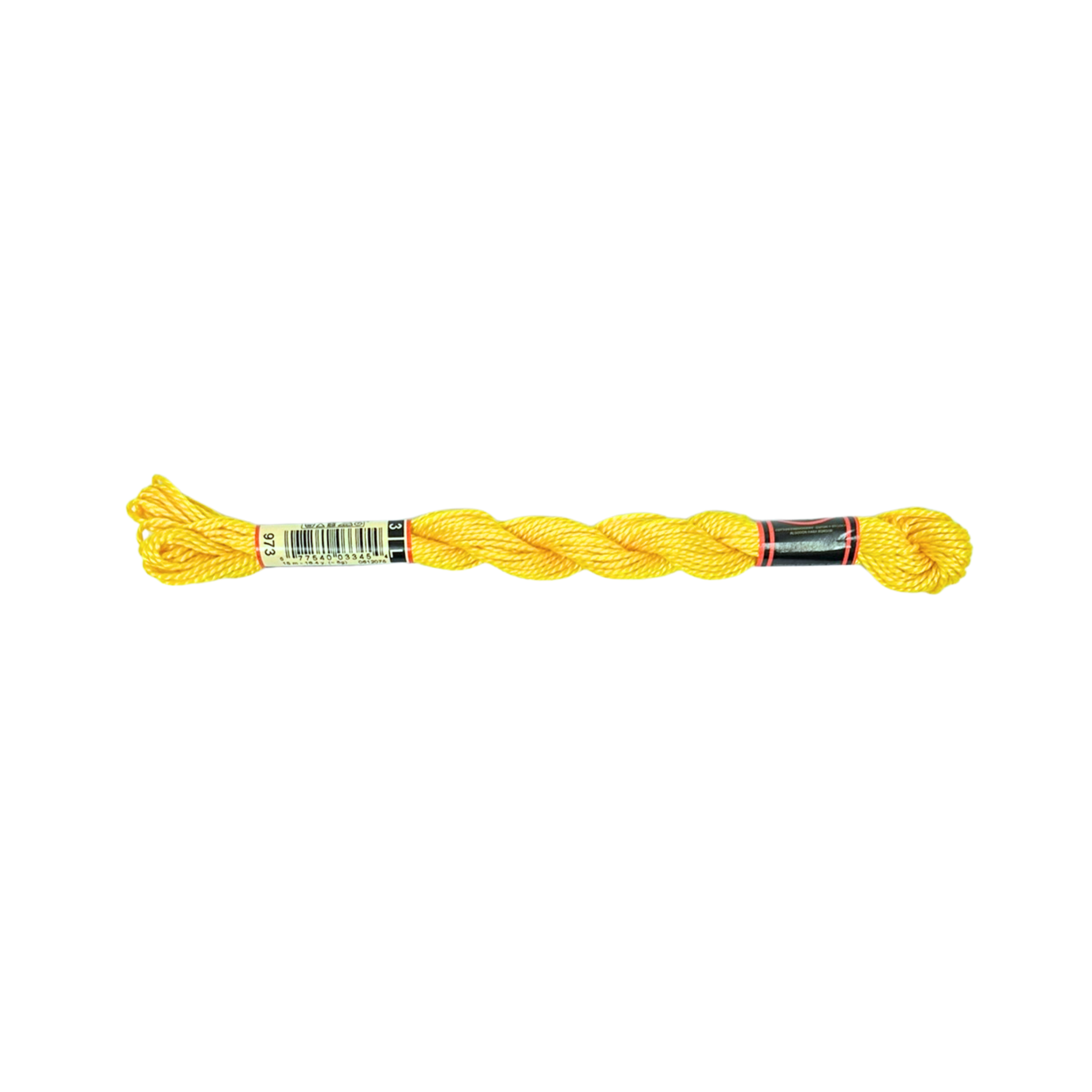 DMC 3 Pearl Cotton - Daffodil #973