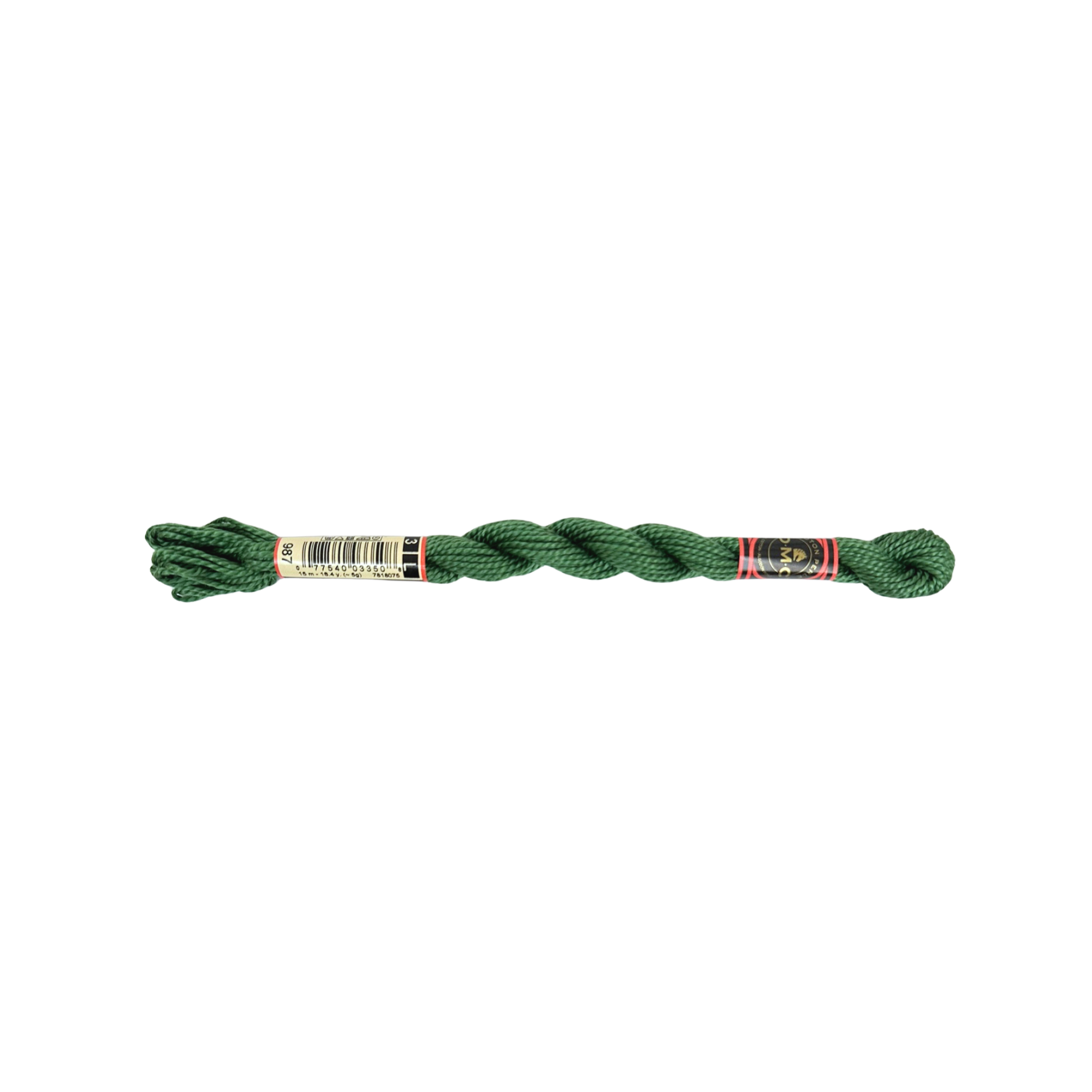 DMC 3 Pearl Cotton - Basil #987