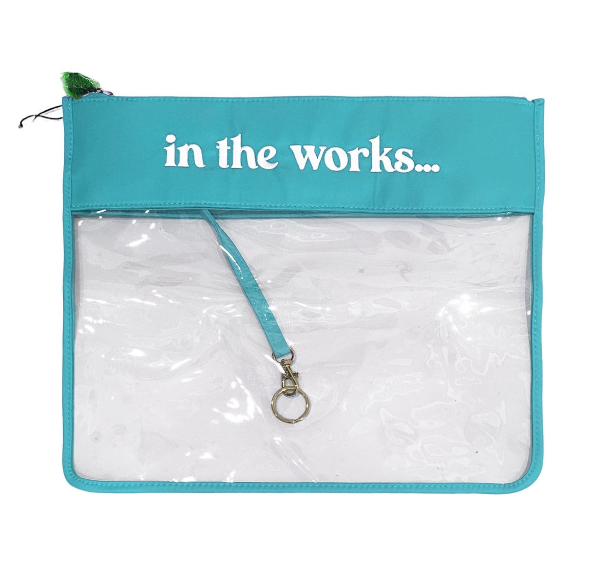In the Works Project Bag - Teal