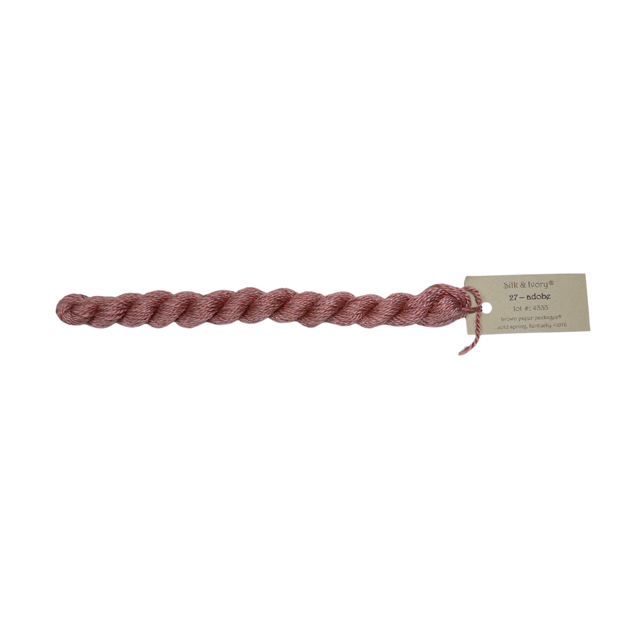 Silk & Ivory Thread - Adobe