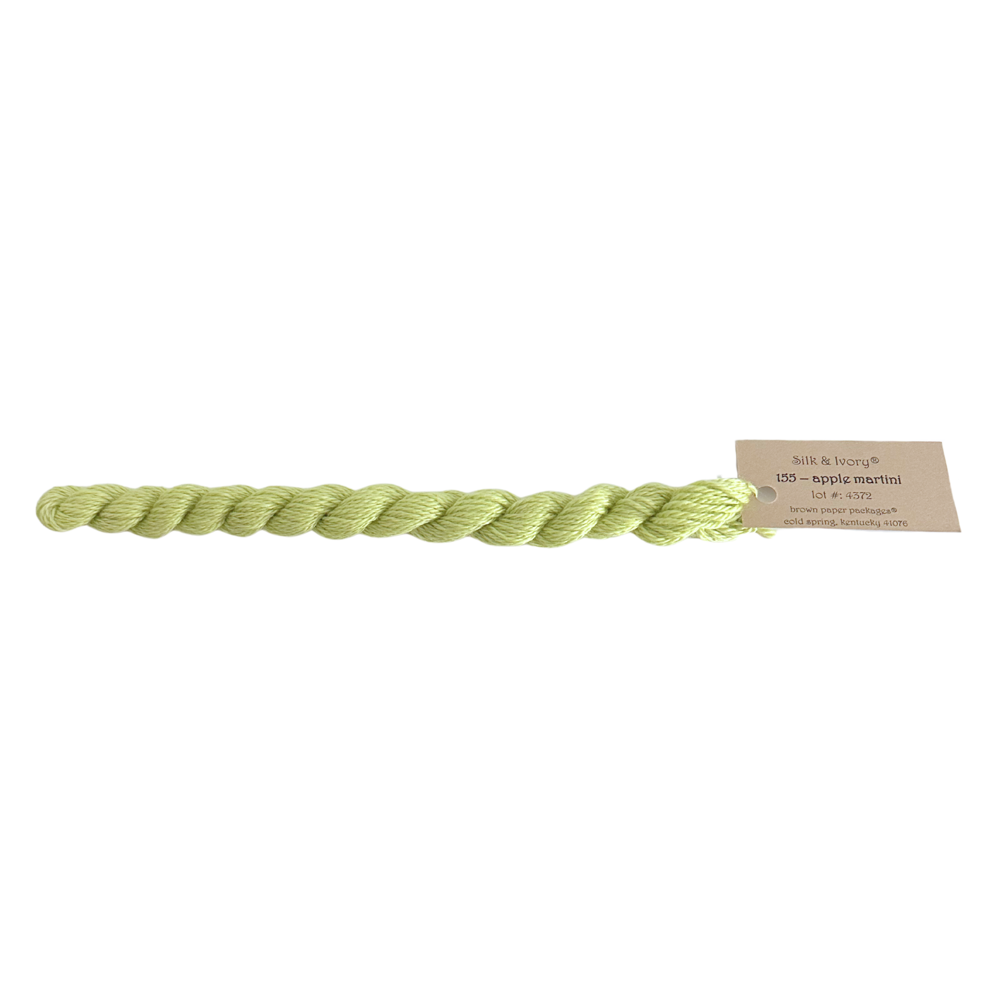 Silk & Ivory Thread - Apple Martini