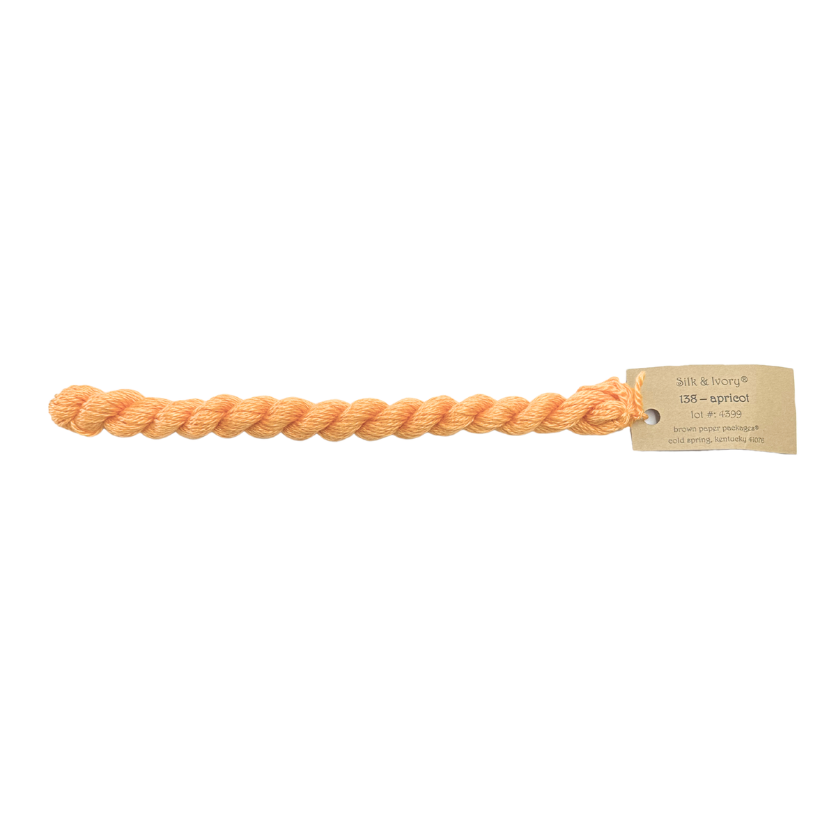 Silk & Ivory Thread - Apricot