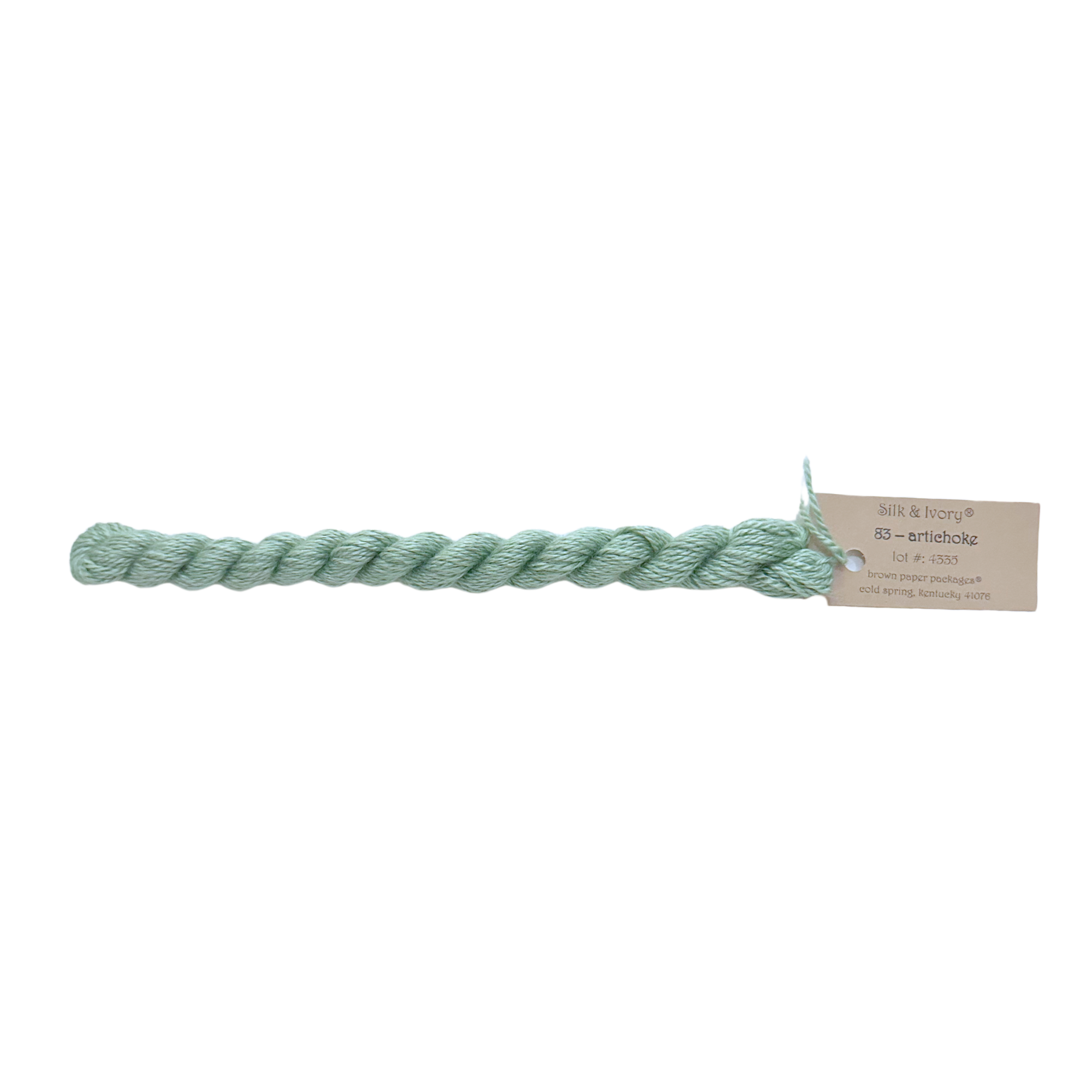 Silk & Ivory Thread - Artichoke