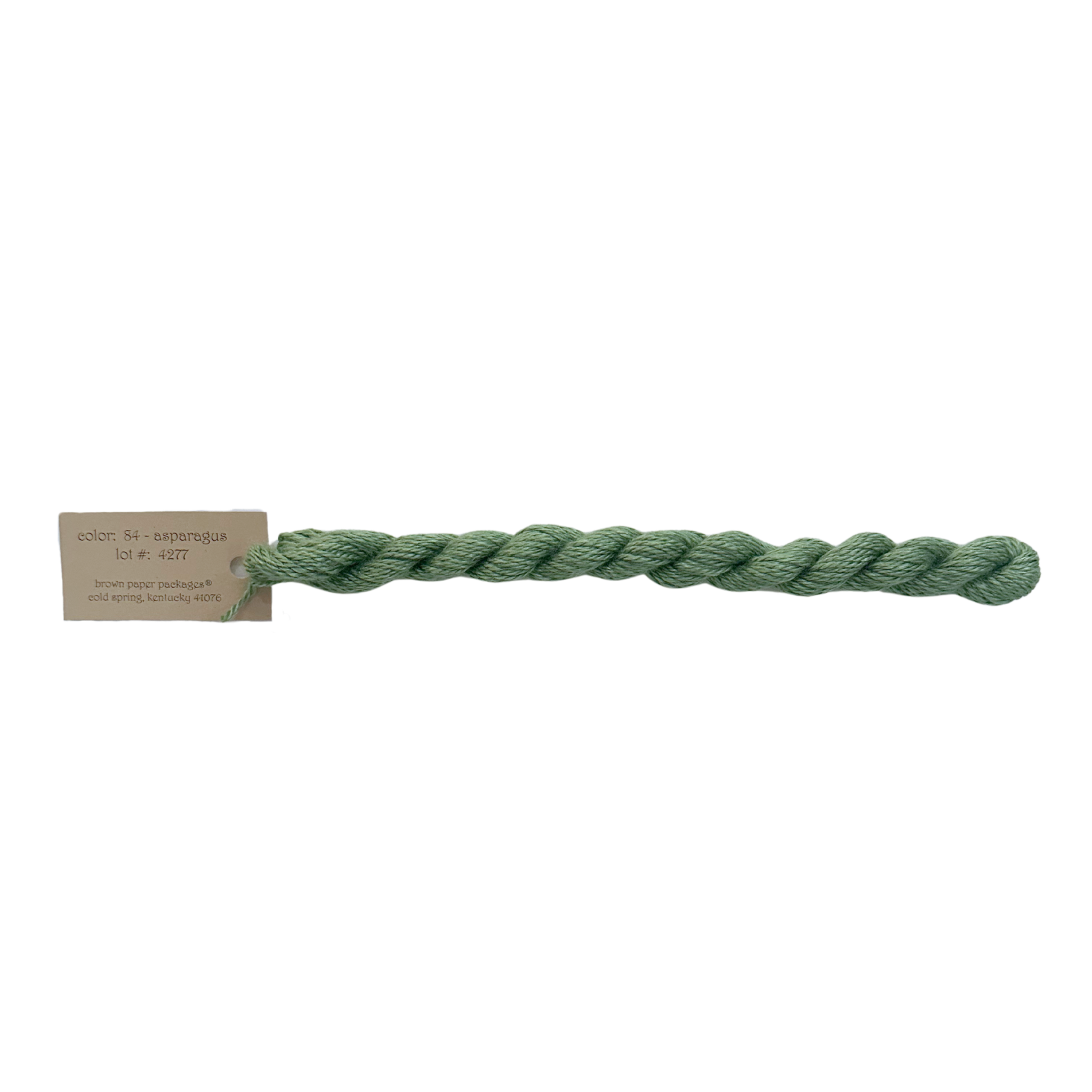 Silk & Ivory Thread - Asparagus
