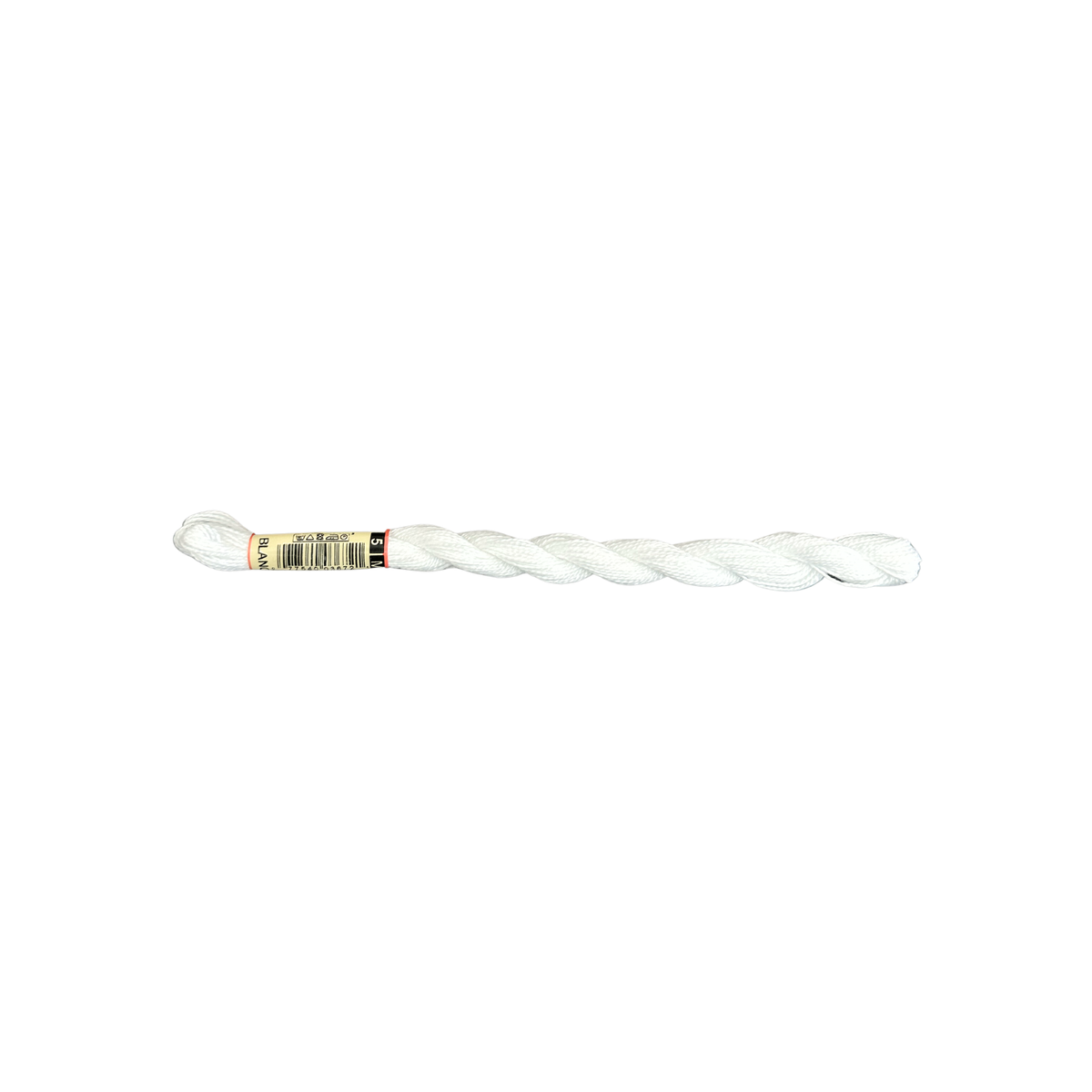 DMC 5 Pearl Cotton - White #BLANC