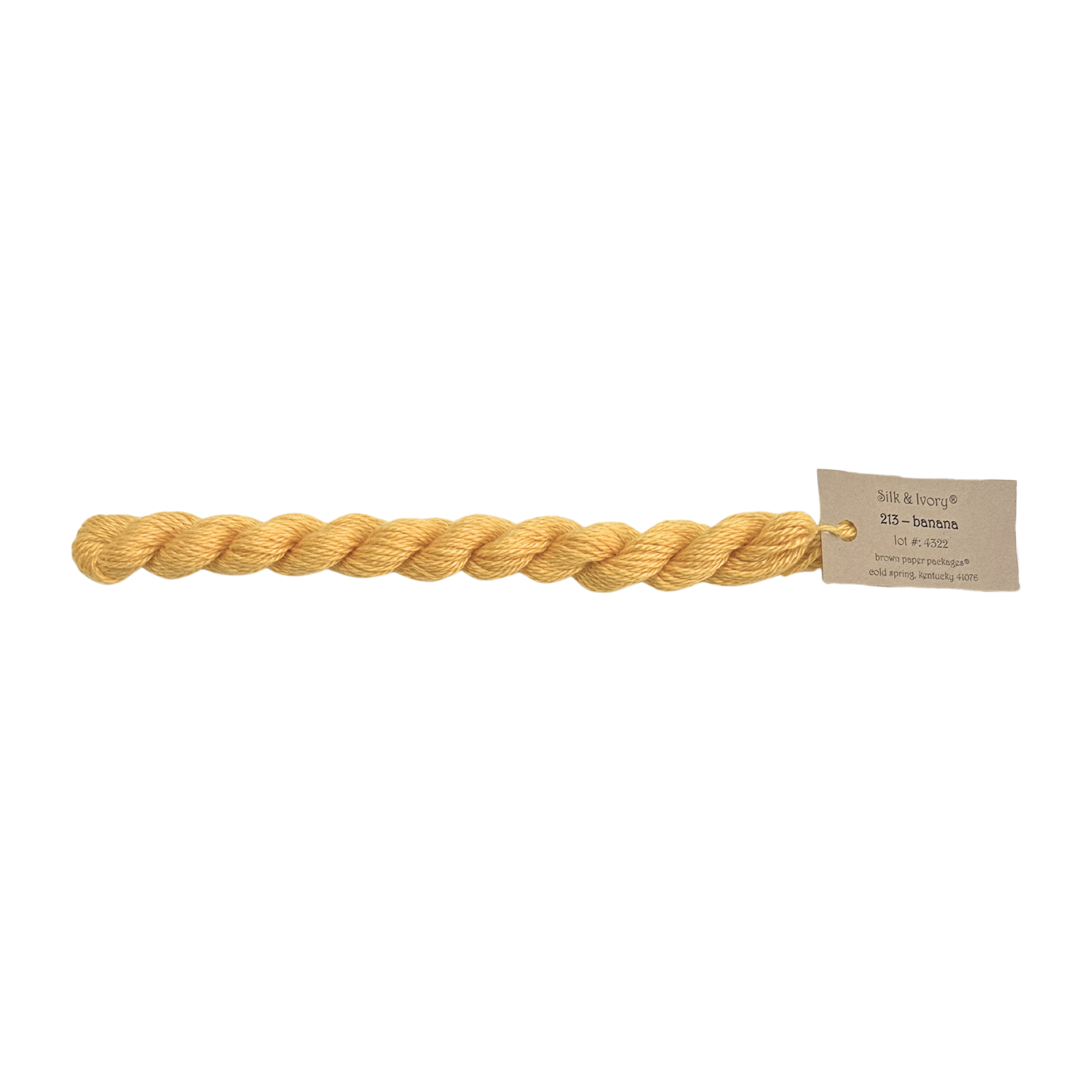 Silk & Ivory Thread - Banana