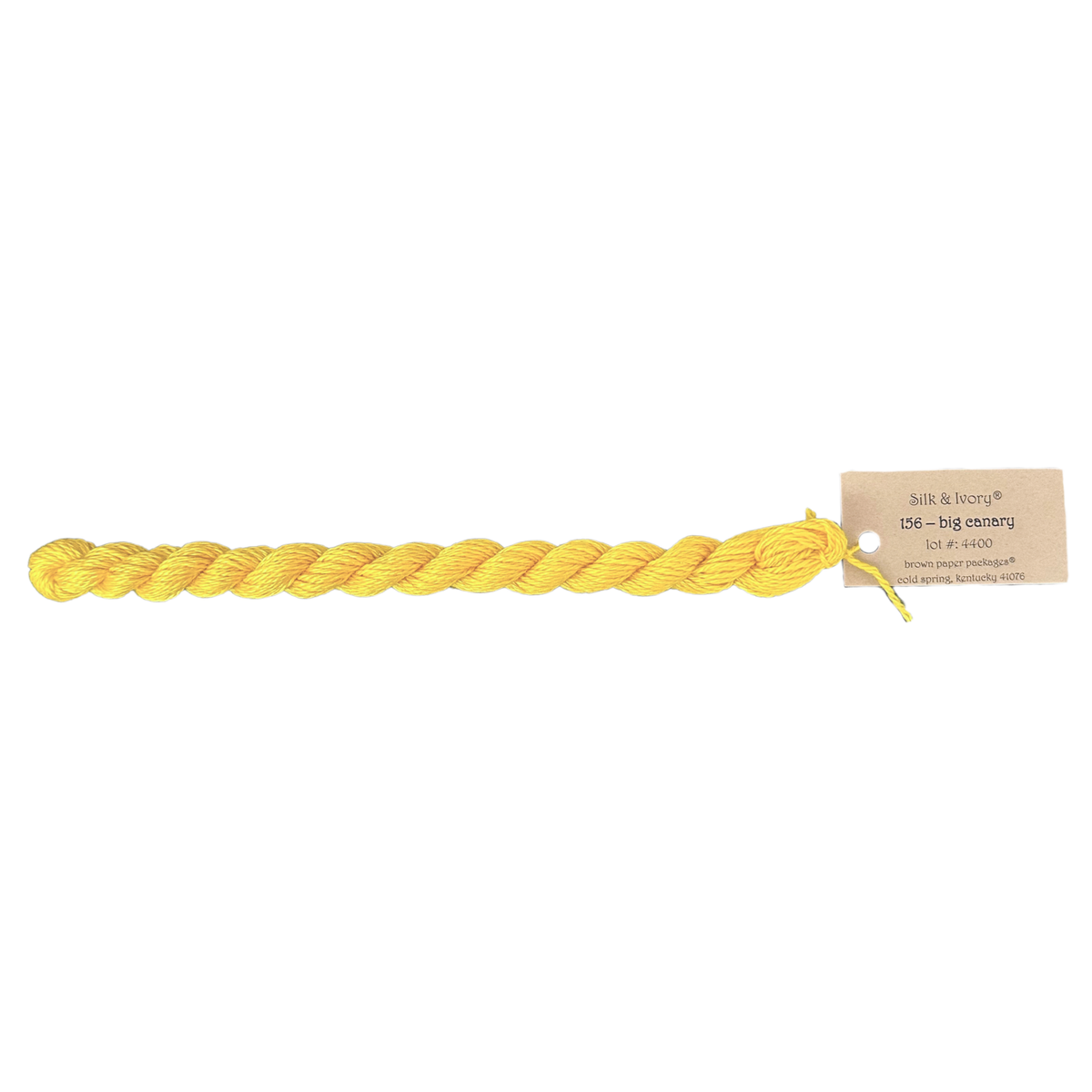 Silk & Ivory Thread - Big Canary