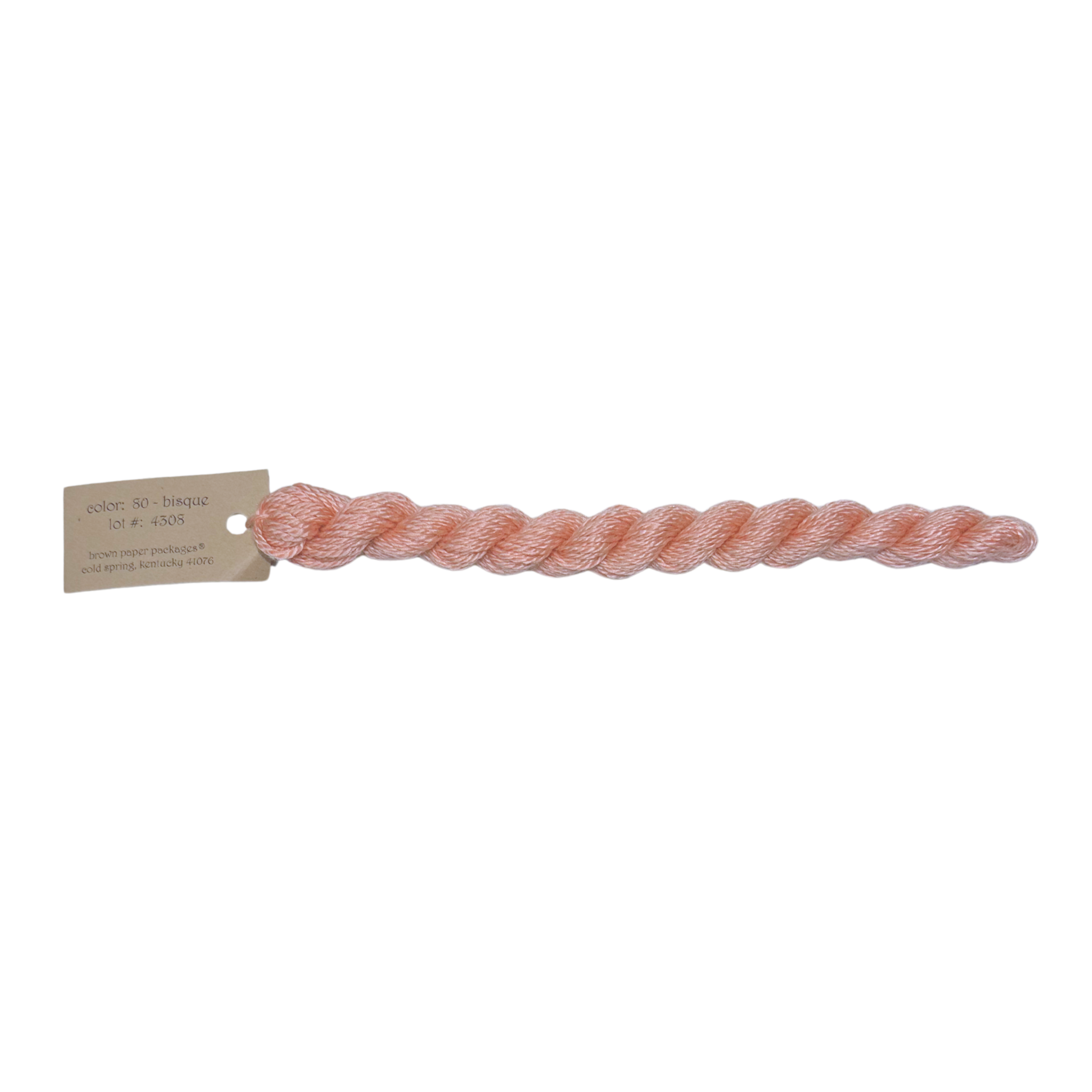 Silk & Ivory Thread - Bisque