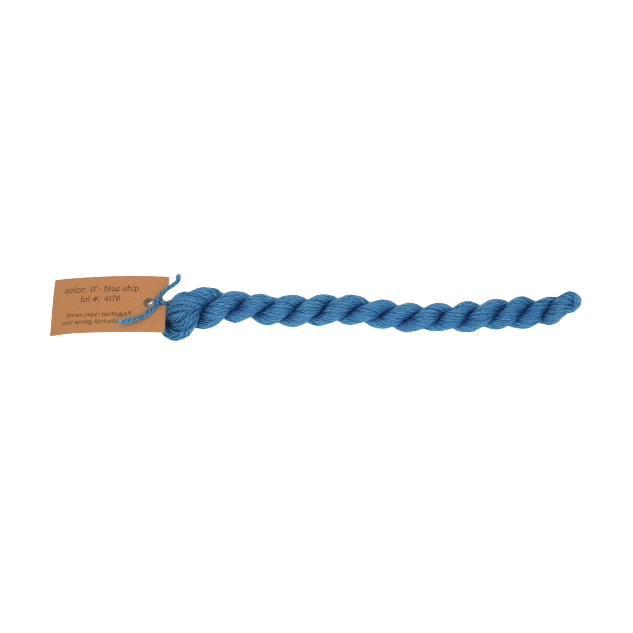 Silk & Ivory Thread - Blue Chip