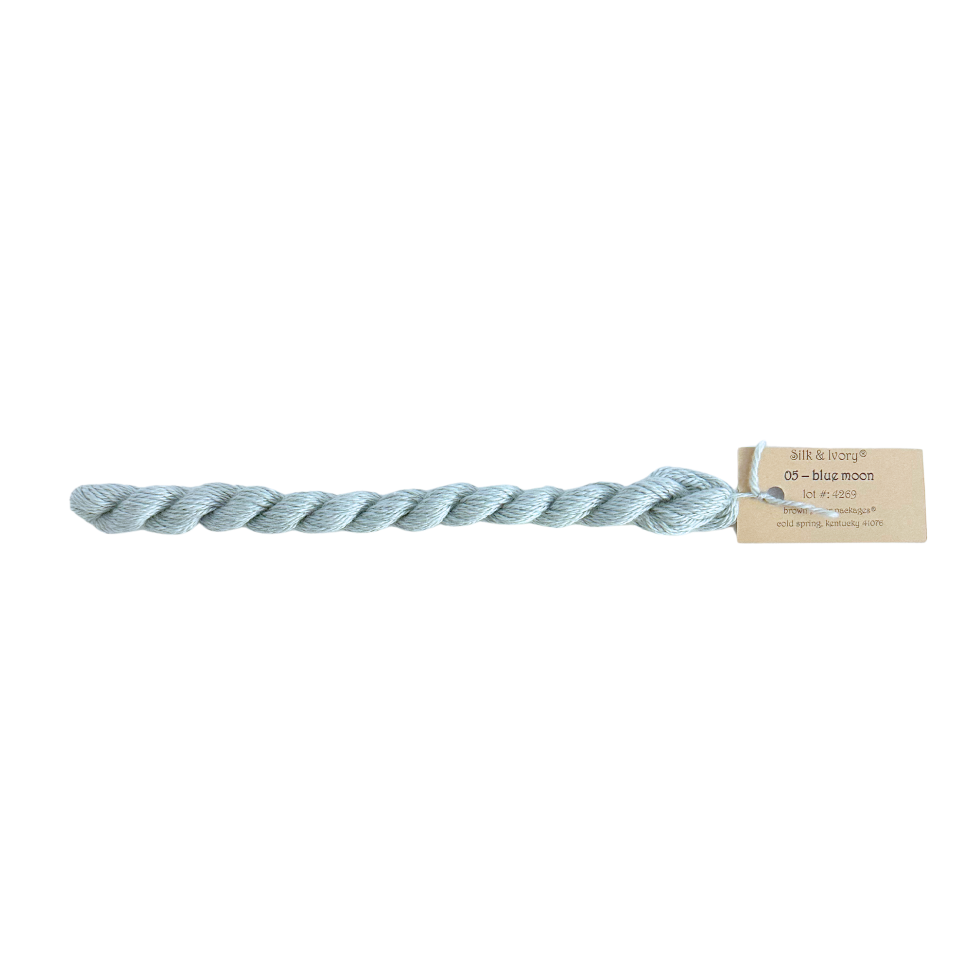 Silk & Ivory Thread - Blue Moon