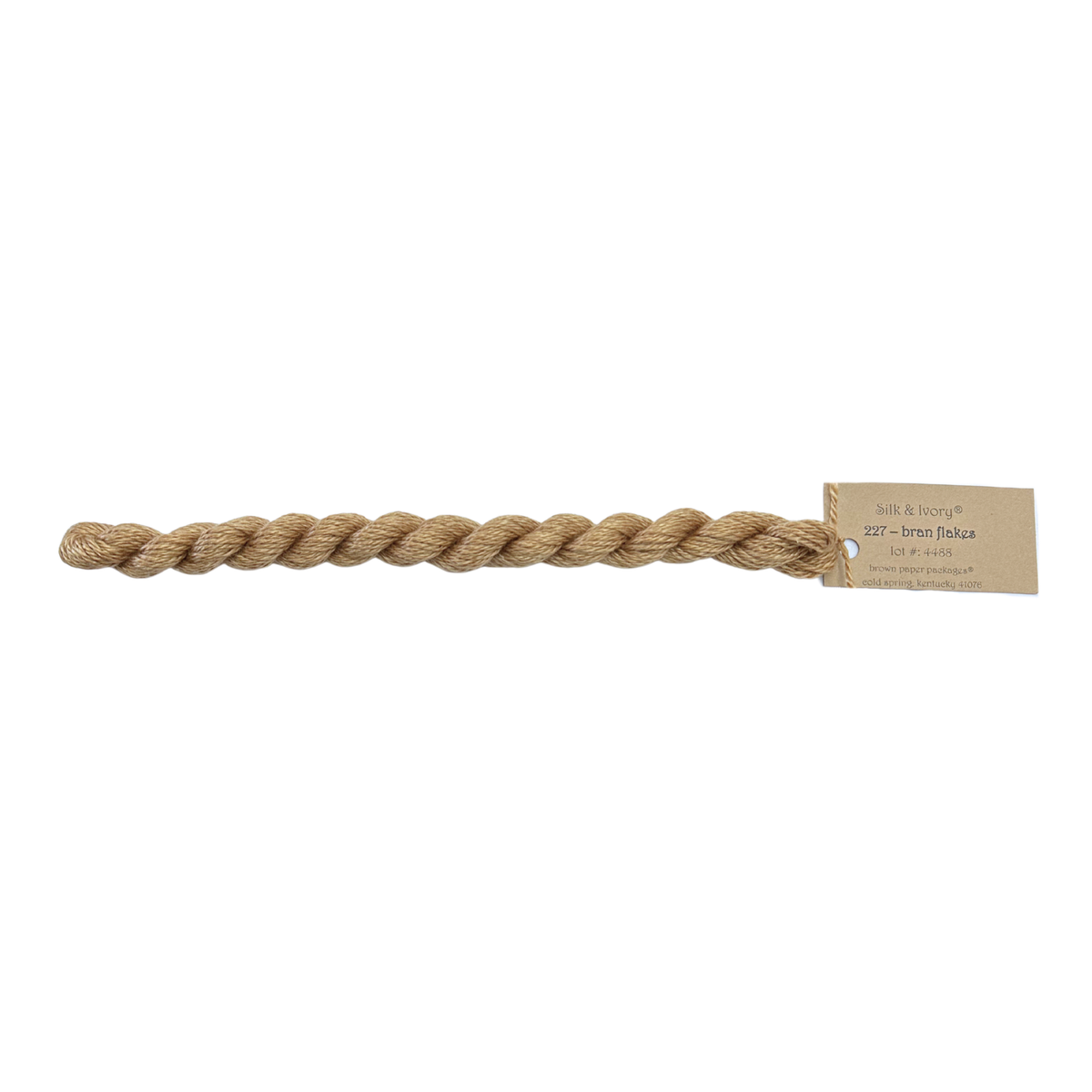 Silk & Ivory Thread - Bran Flakes