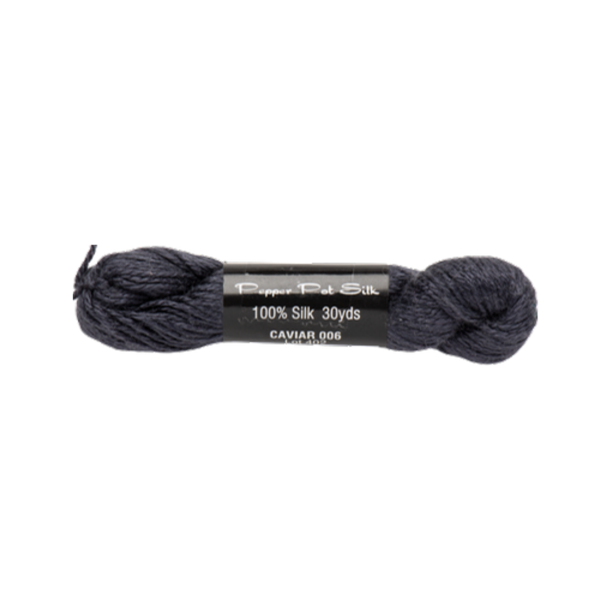 Pepper Pot Silk Thread -  Caviar