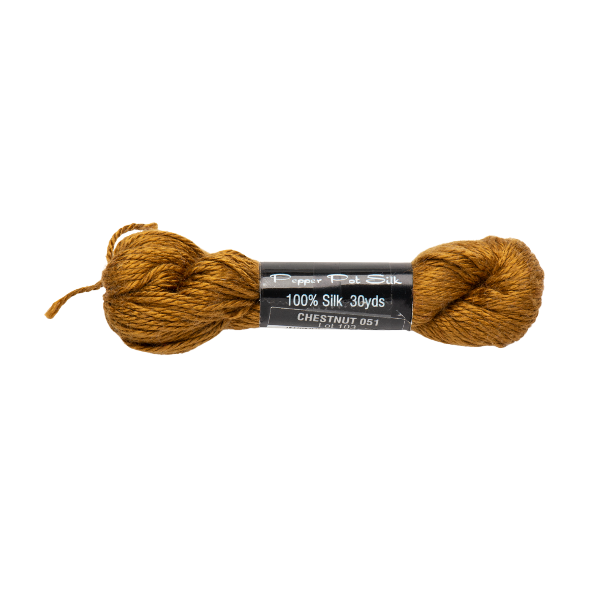 Pepper Pot Silk Thread -  Chestnut
