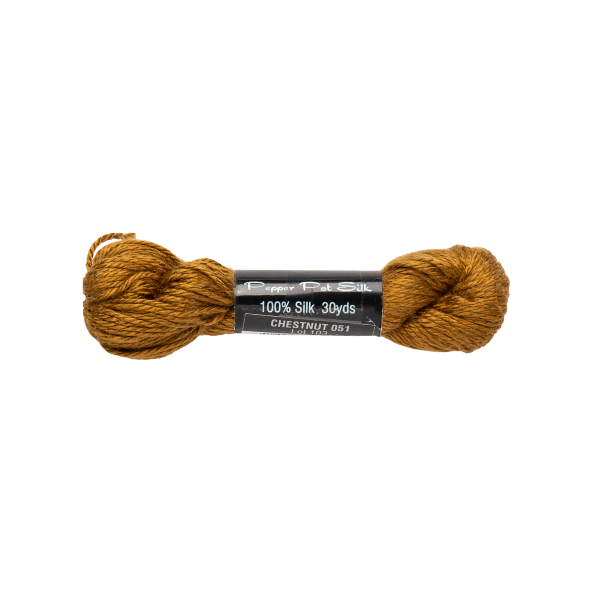 Pepper Pot Silk Thread -  Chestnut