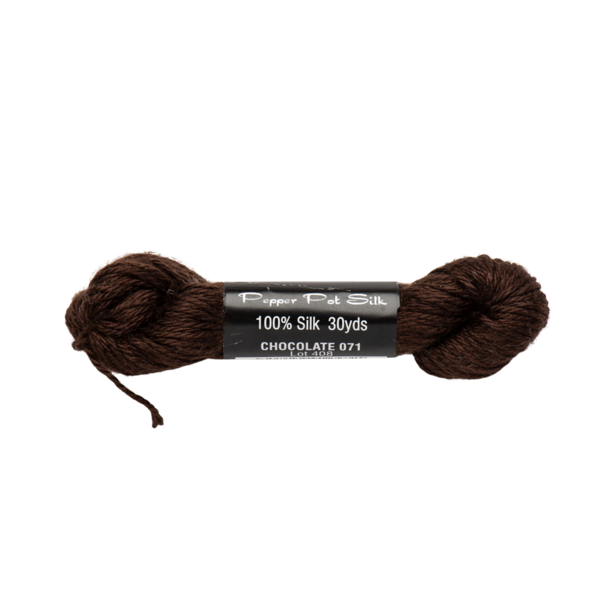 Pepper Pot Silk Thread - Chocolate
