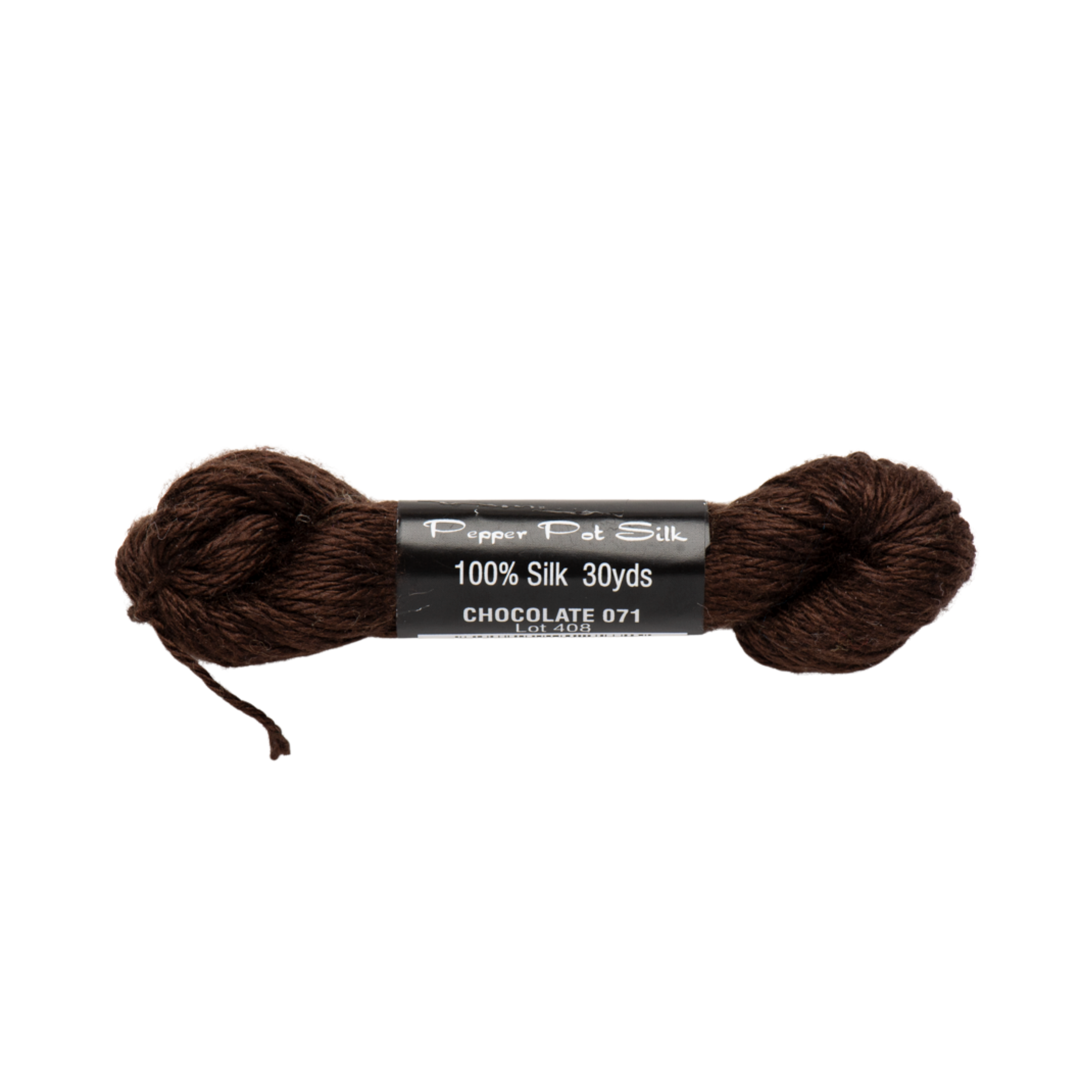 Pepper Pot Silk Thread - Chocolate