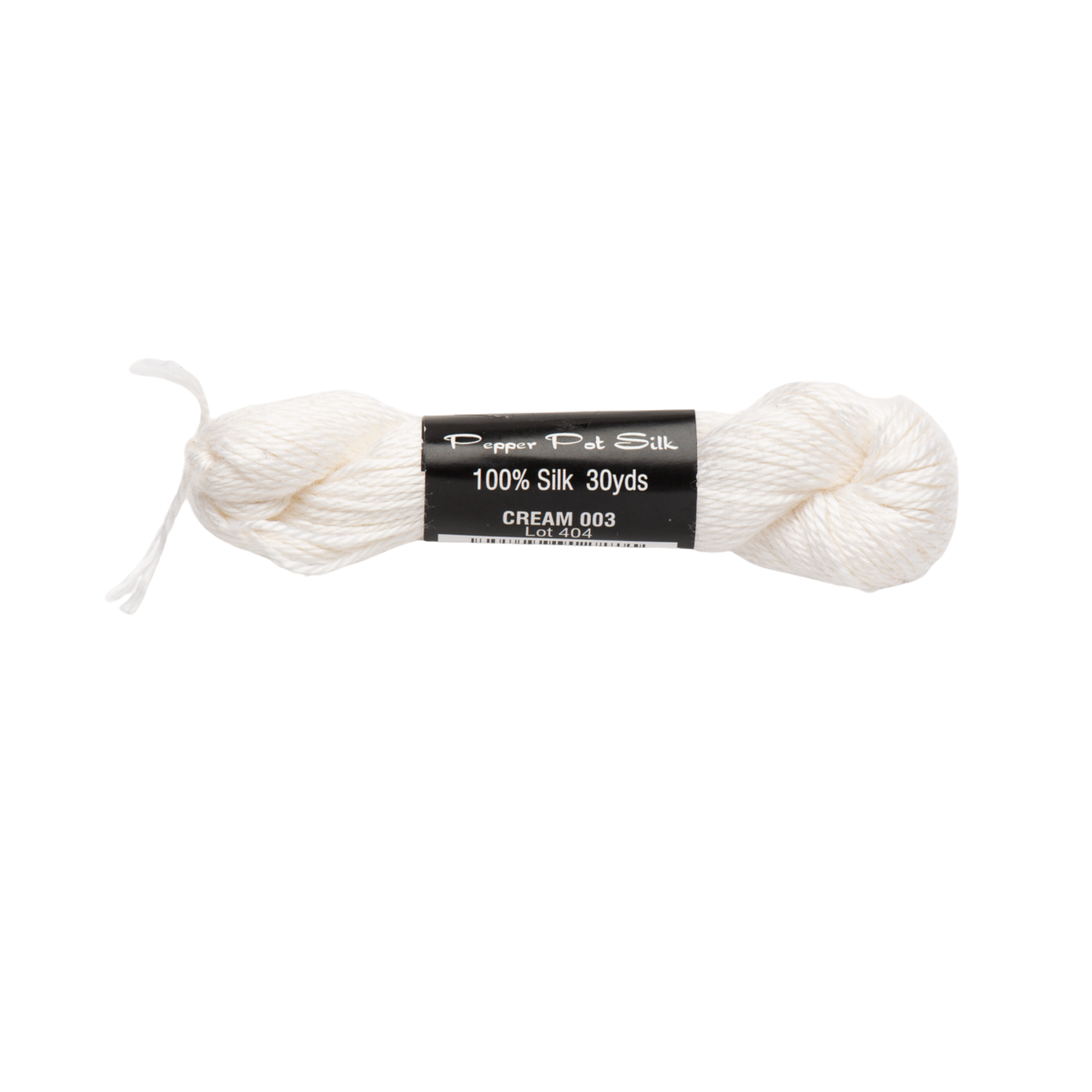Pepper Pot Silk Thread - Cream