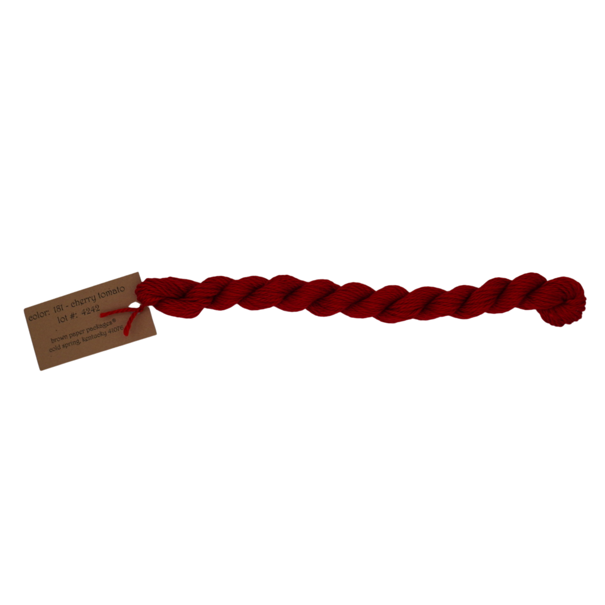 Silk & Ivory Thread - Cherry Tomato