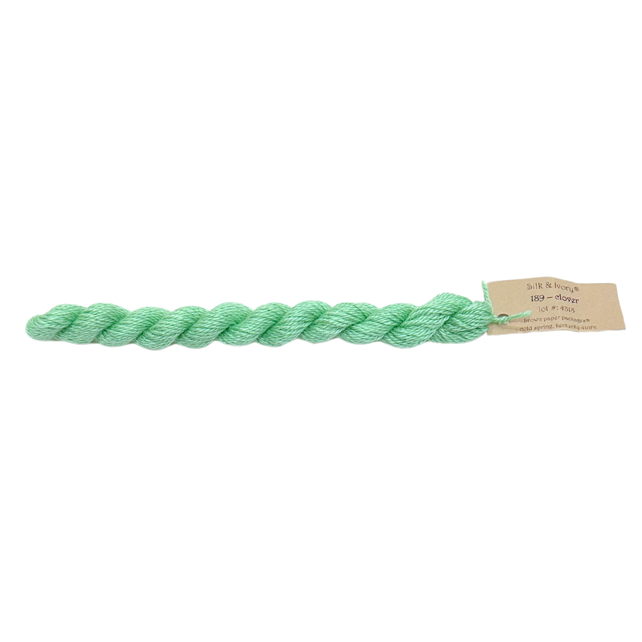 Silk & Ivory Thread - Clover