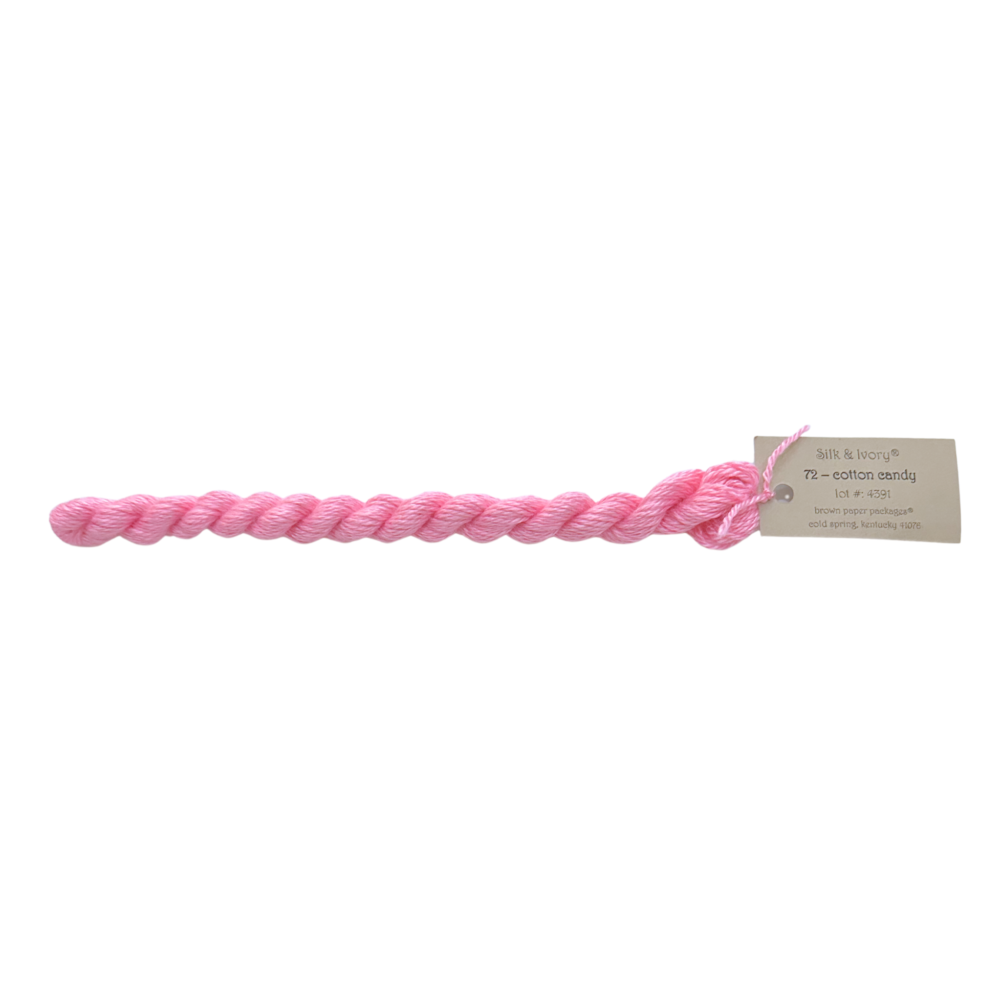 Silk & Ivory Thread - Cotton Candy