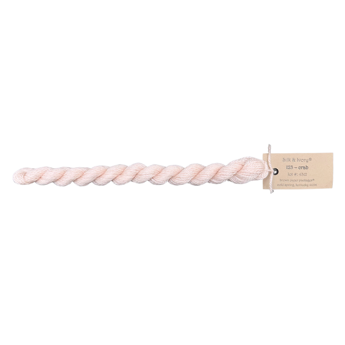 Silk & Ivory Thread - Crab