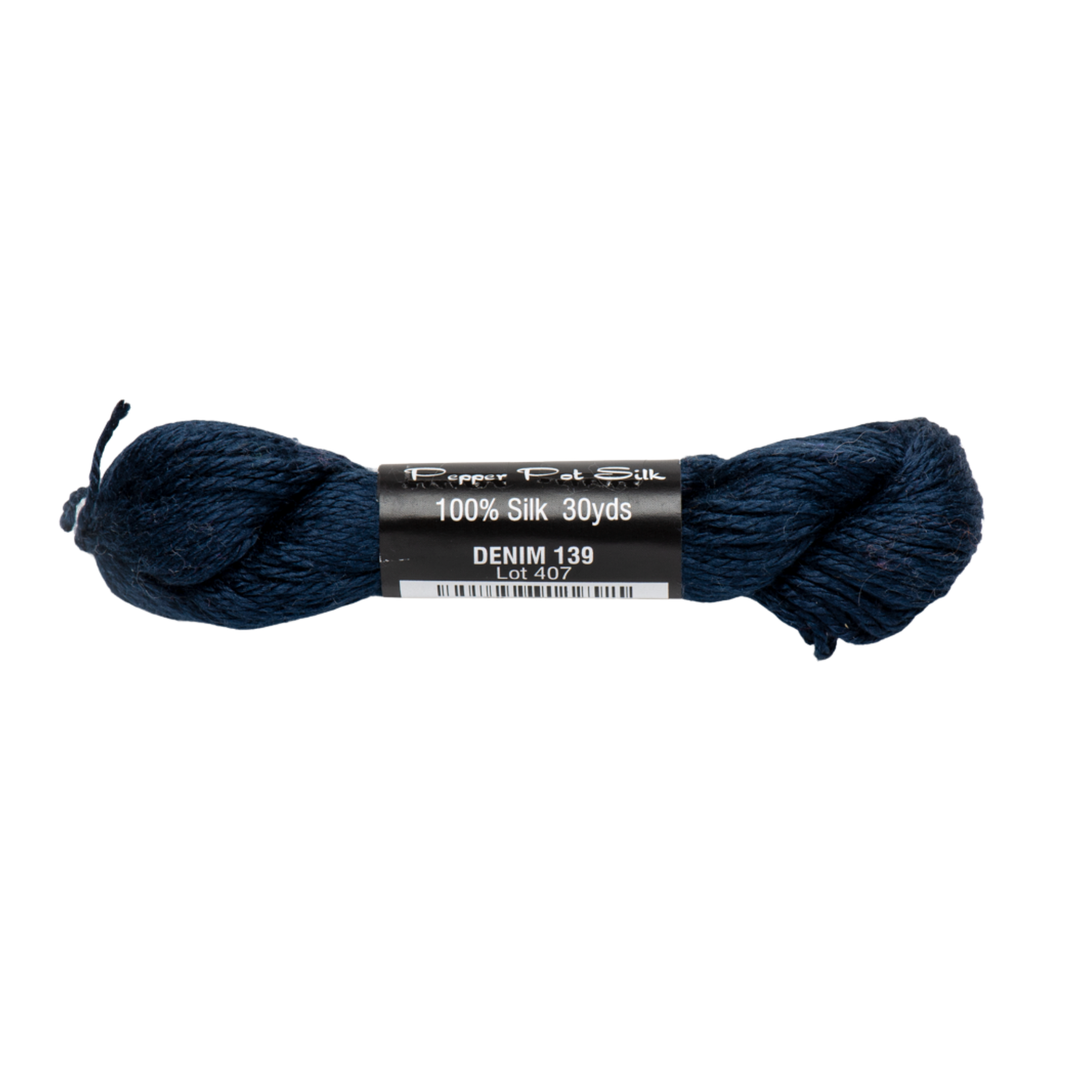 Pepper Pot Silk Thread - Denim