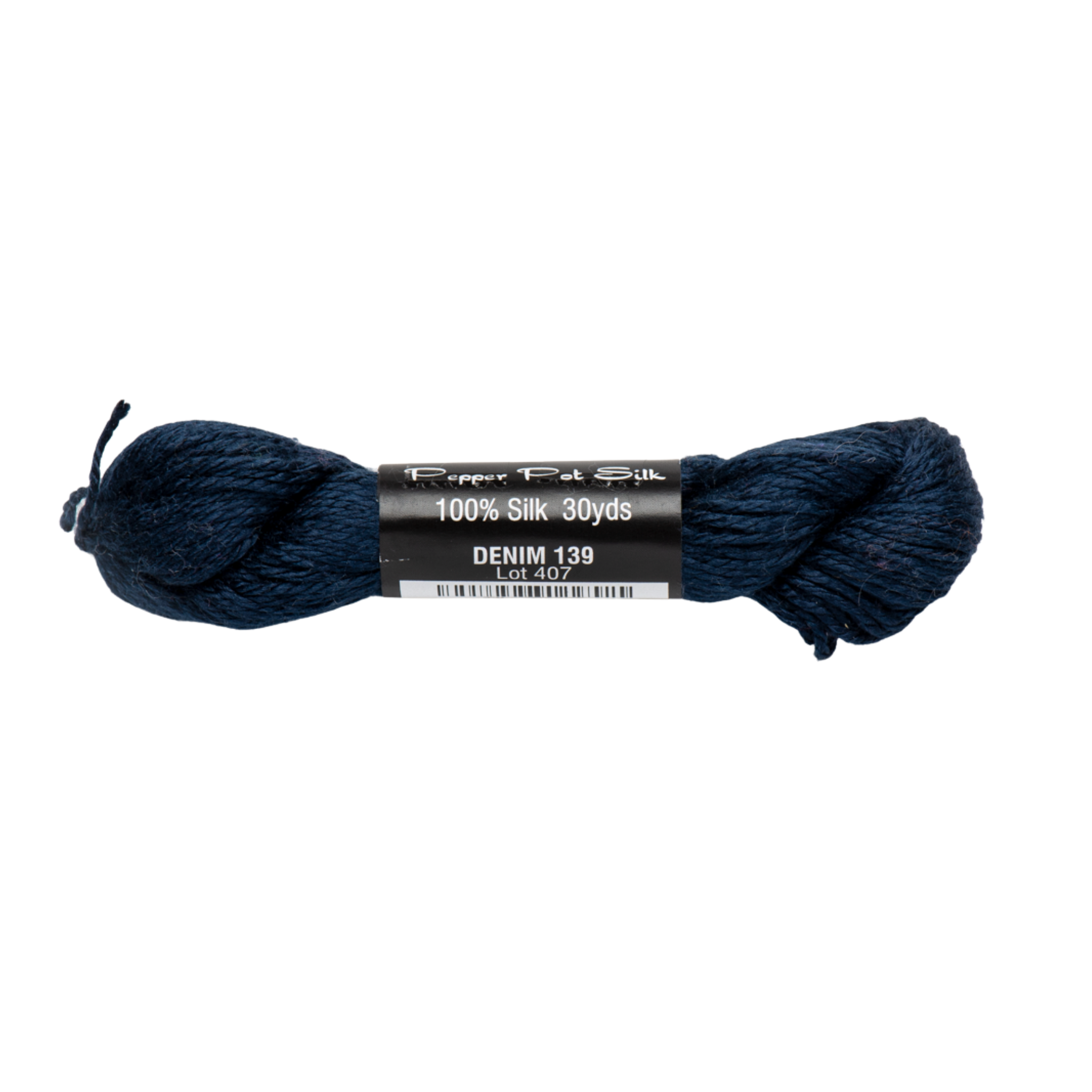 Pepper Pot Silk Thread - Denim