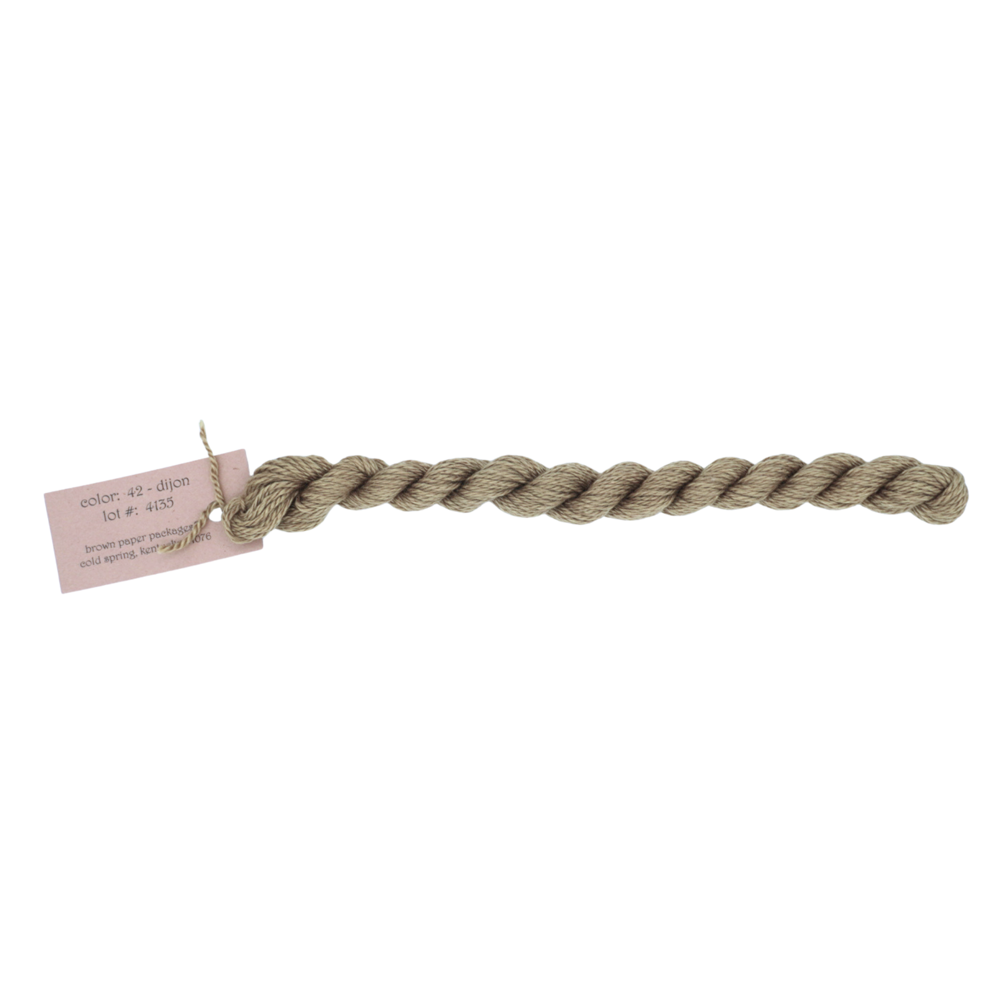 Silk & Ivory Thread - Dijon