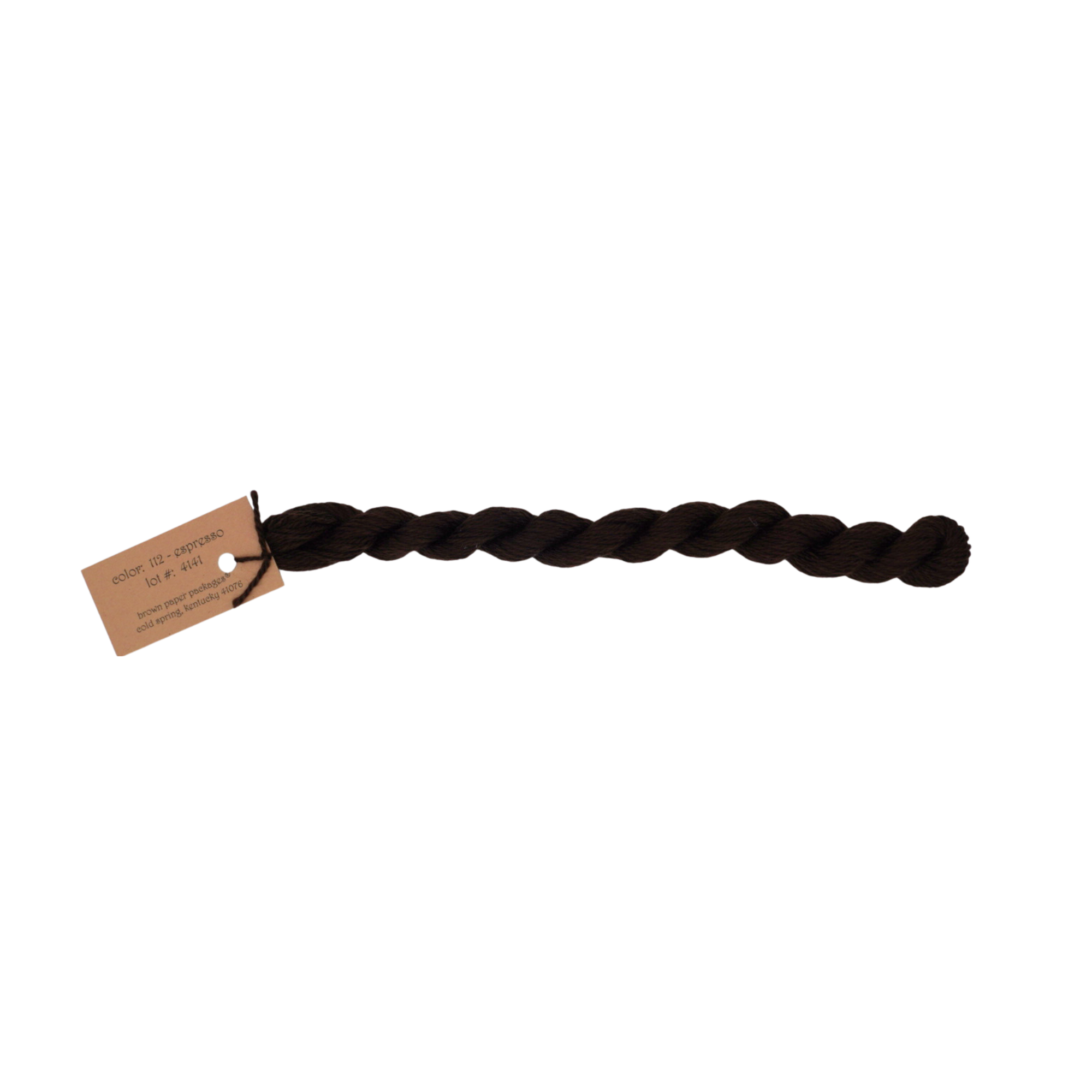 Silk & Ivory Thread - Espresso