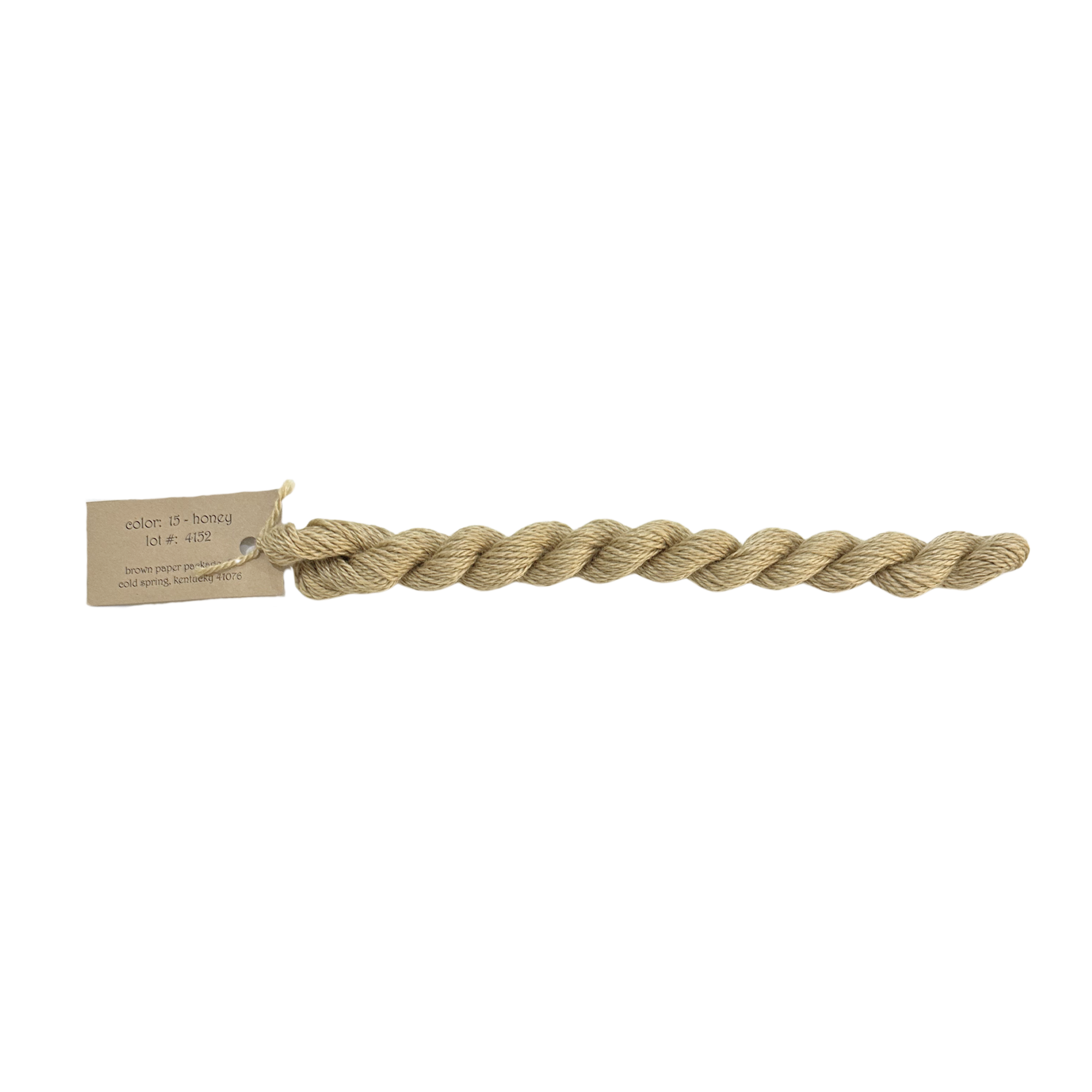 Silk & Ivory Thread - Honey
