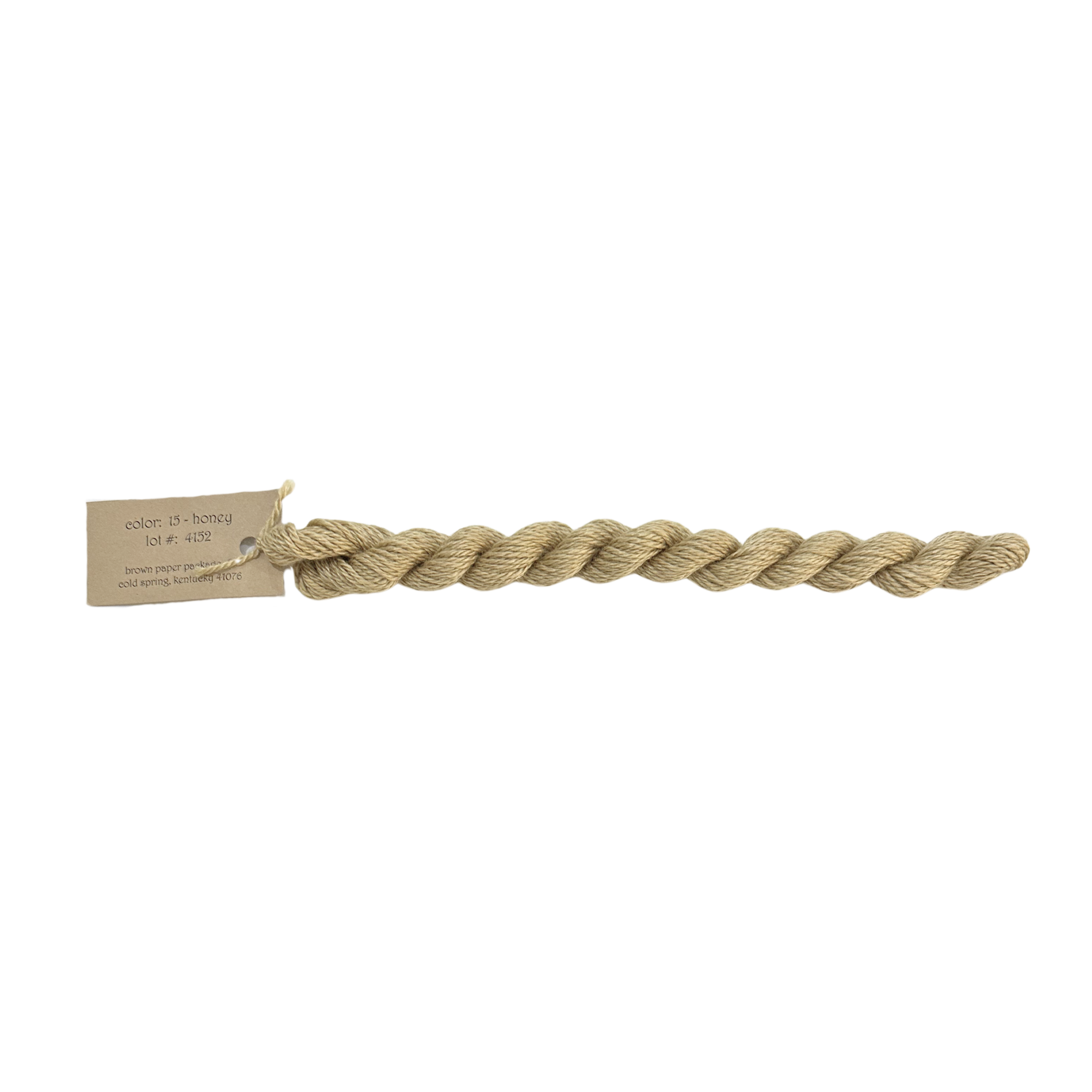 Silk & Ivory Thread - Honey
